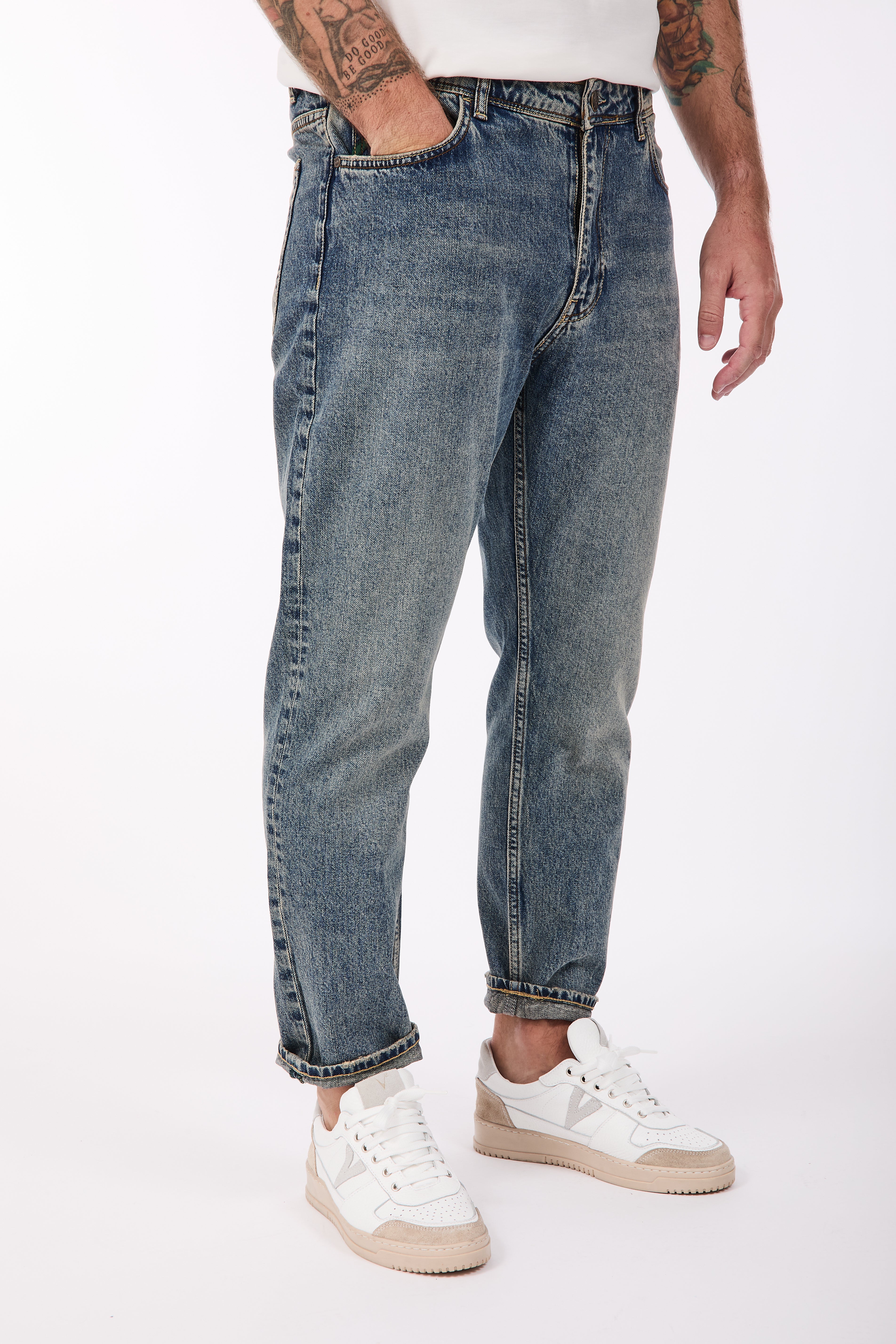 Jeans Pont Cropped Yellowstone 32