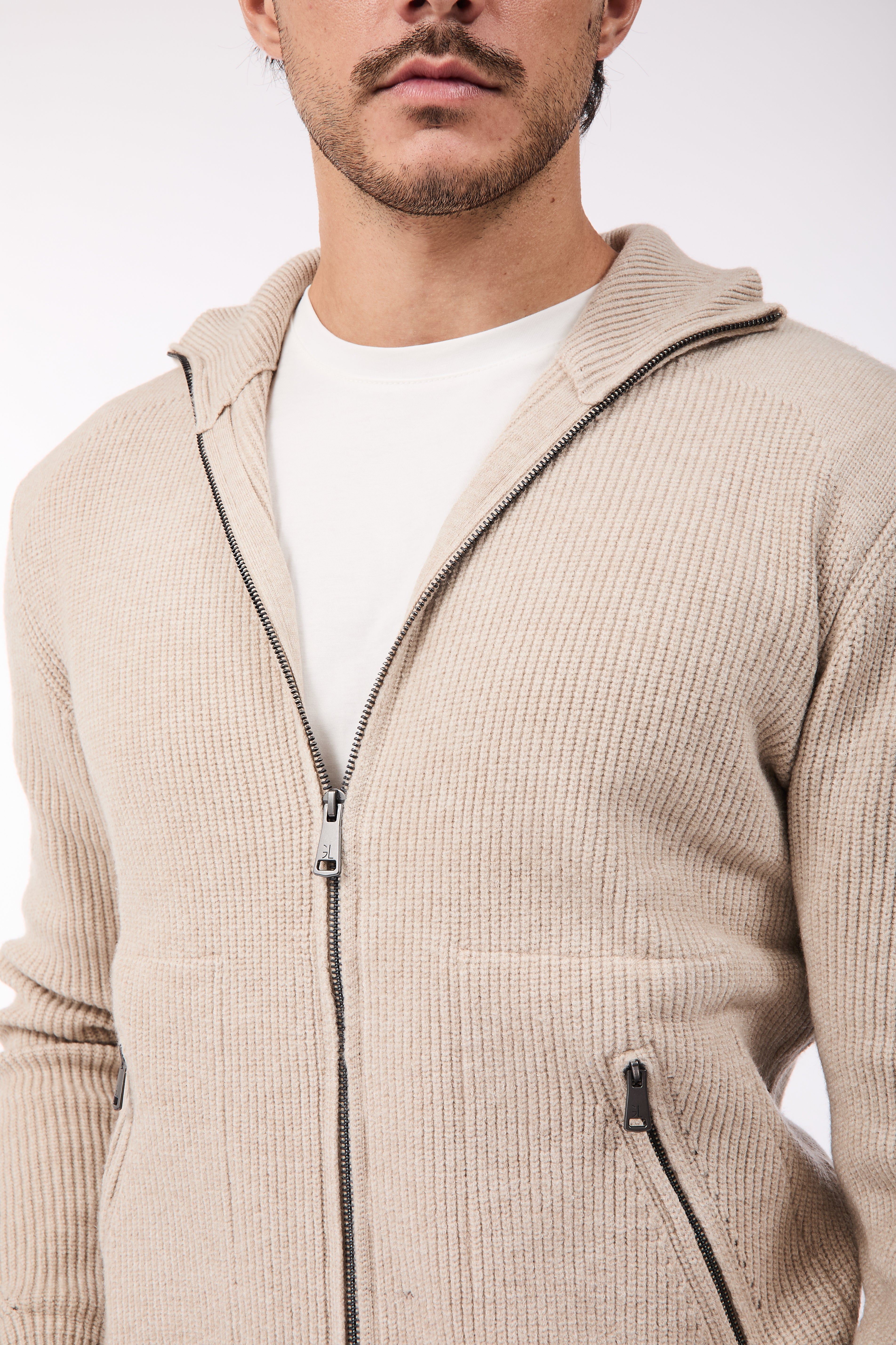 Maglione Gianni Lupo 35051 Beige