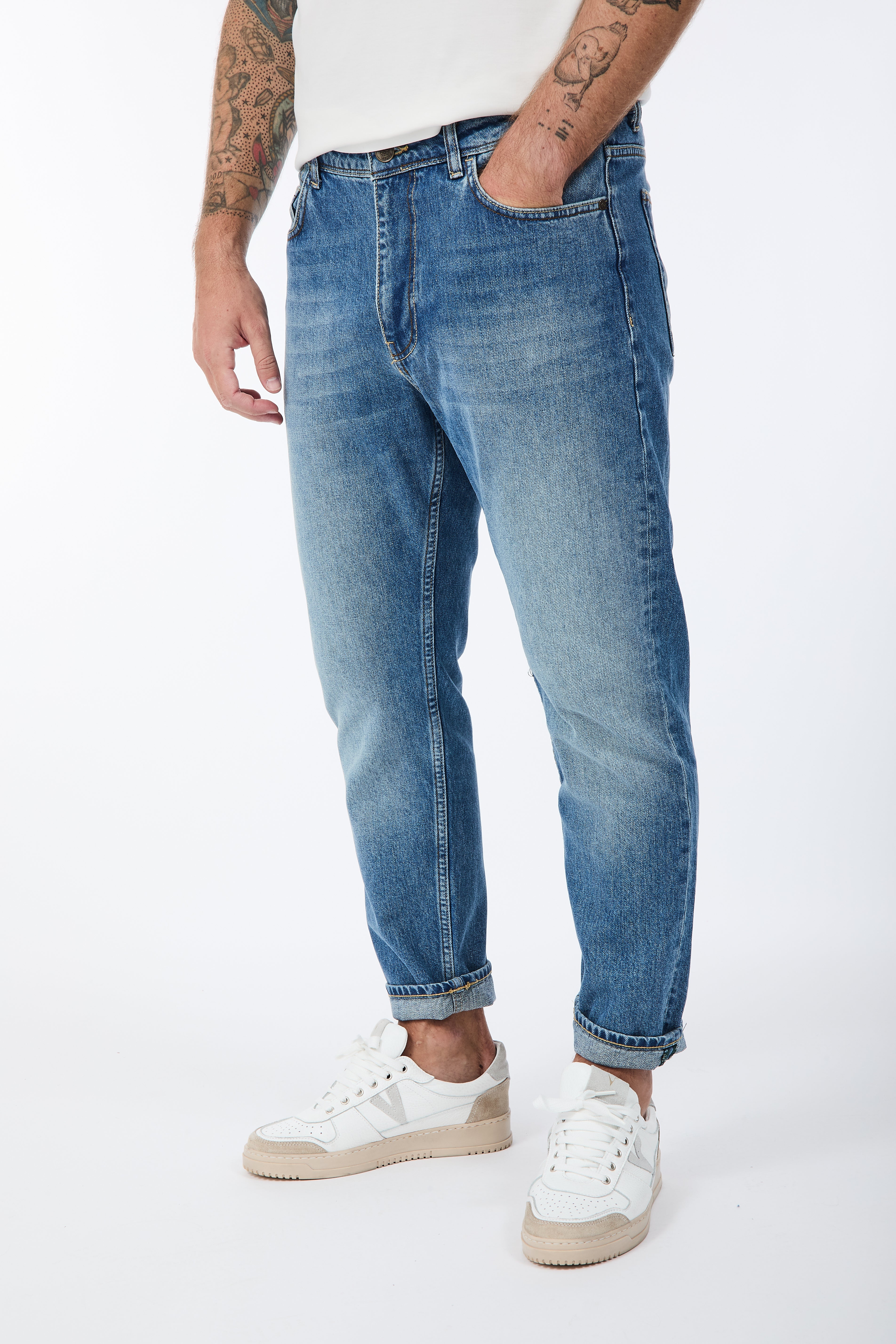 Jeans Pont Cropped Yellowstone 34