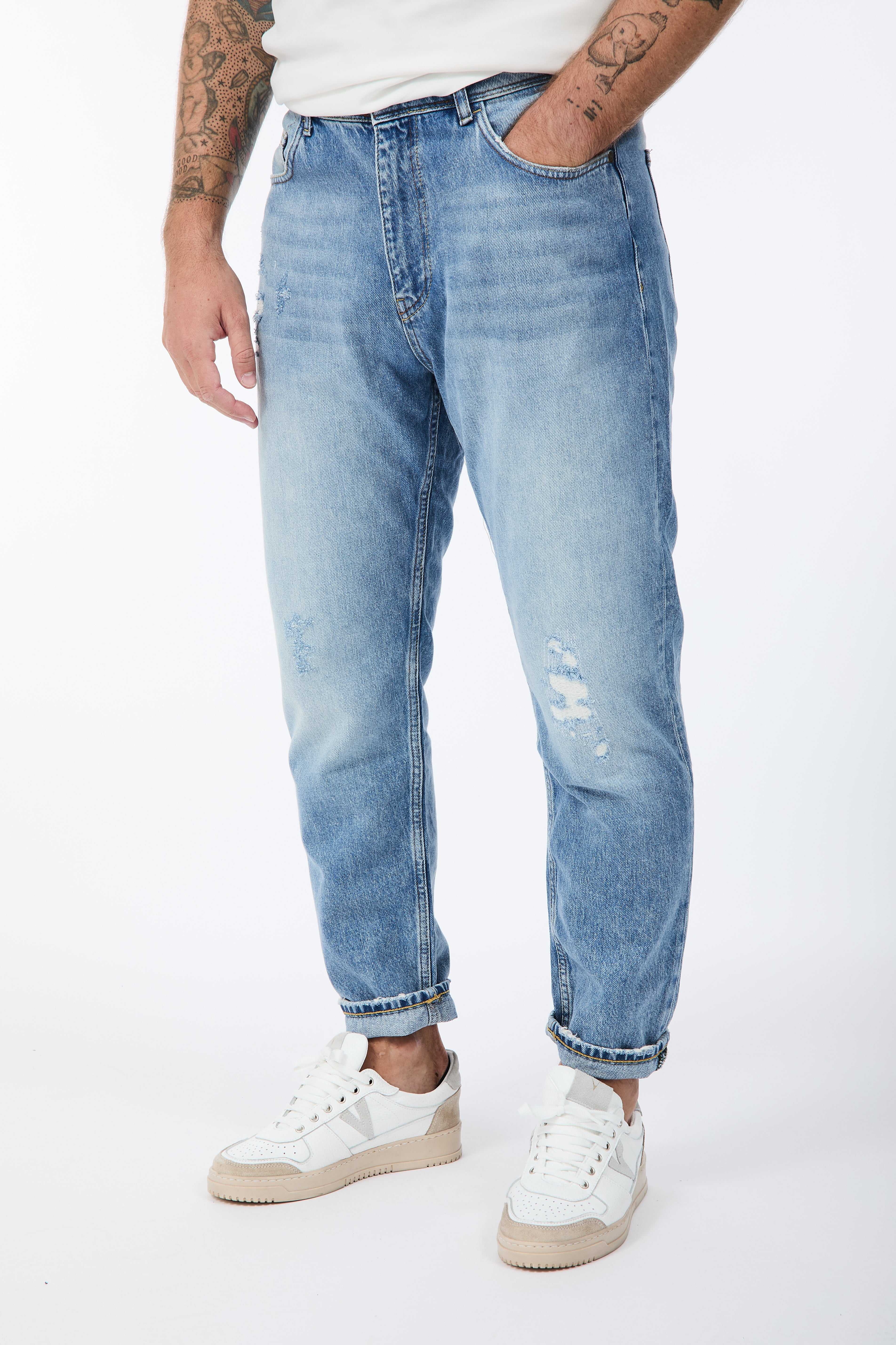 Jeans Pont Cropped Yellowstone 43