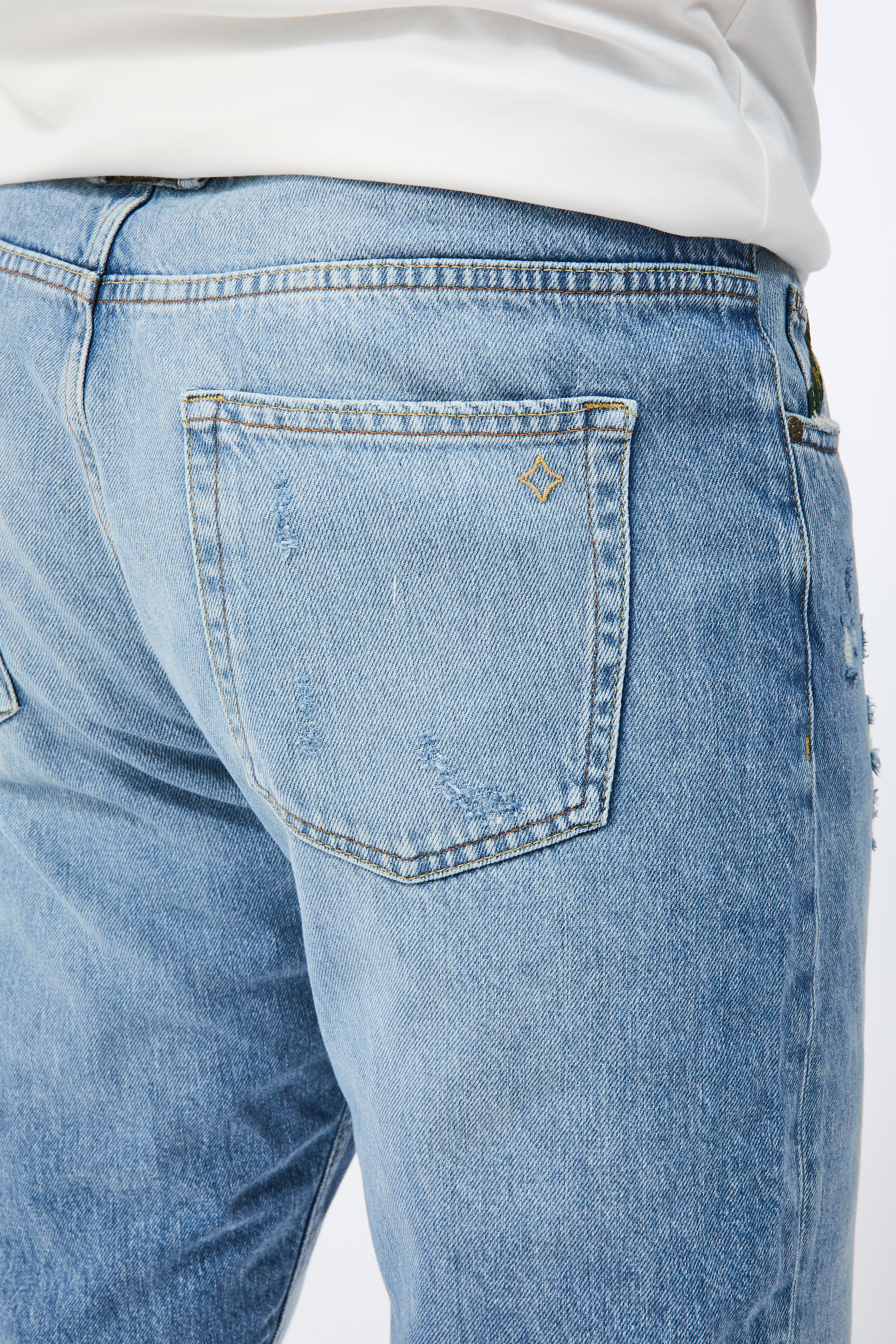 Jeans Pont Cropped Yellowstone 43