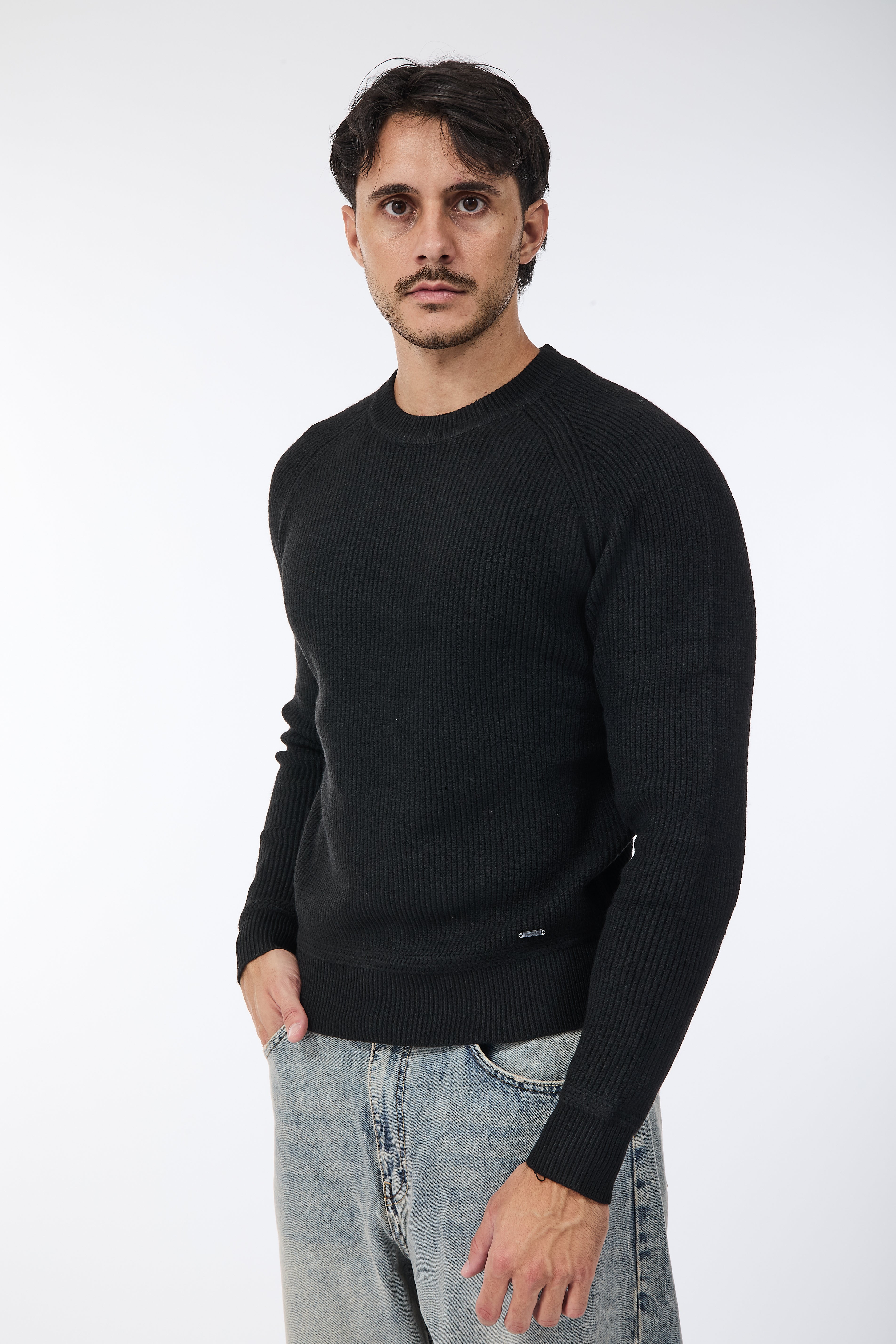 Maglione Gianni Lupo 35230 Nero