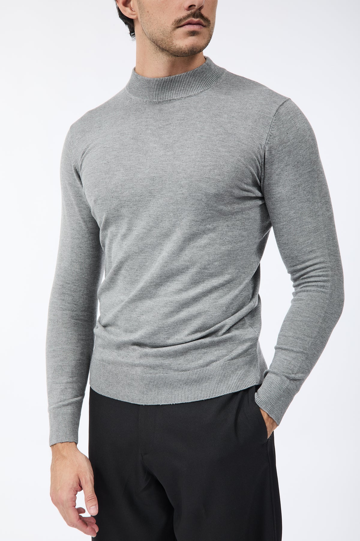 Lupetto Over-d M03 Grigio Melange