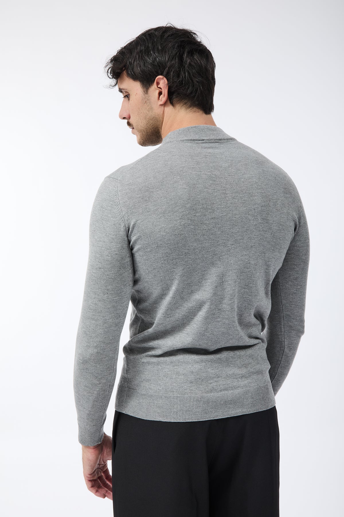 Lupetto Over-d M03 Grigio Melange