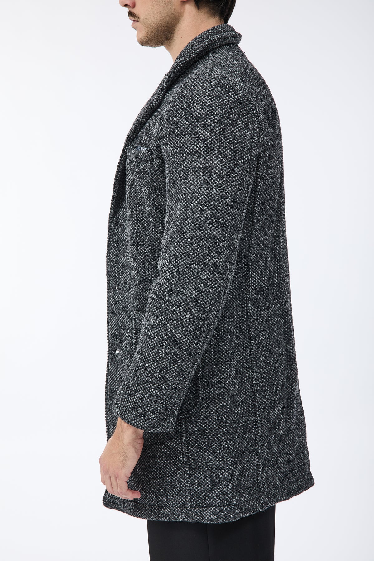 Cappotto V2 Punto riso Nero