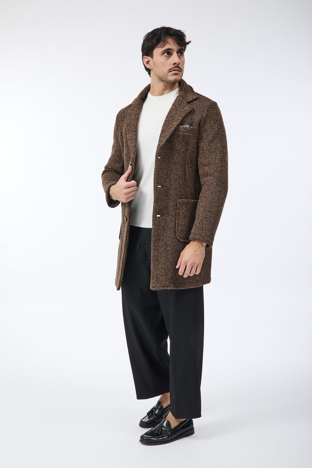 Cappotto V2 Punto riso Moro