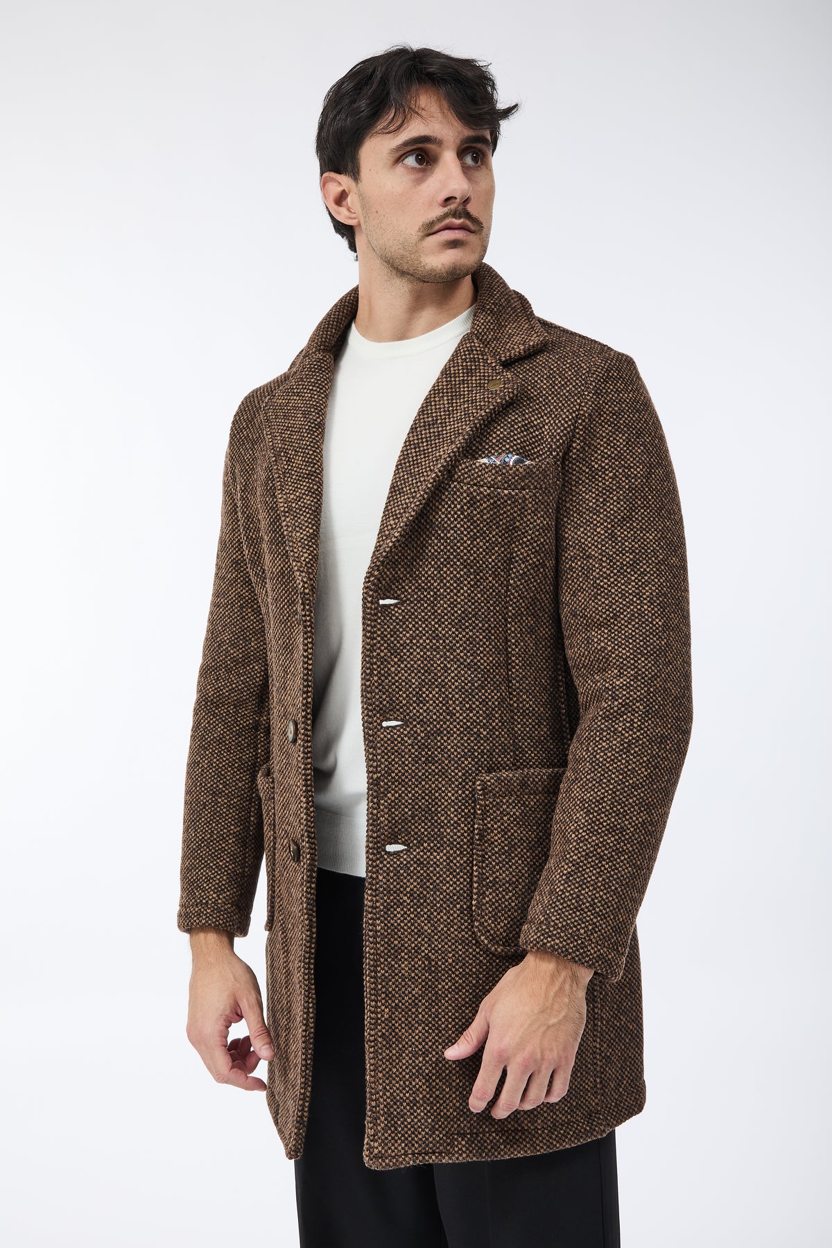 Cappotto V2 Punto riso Moro