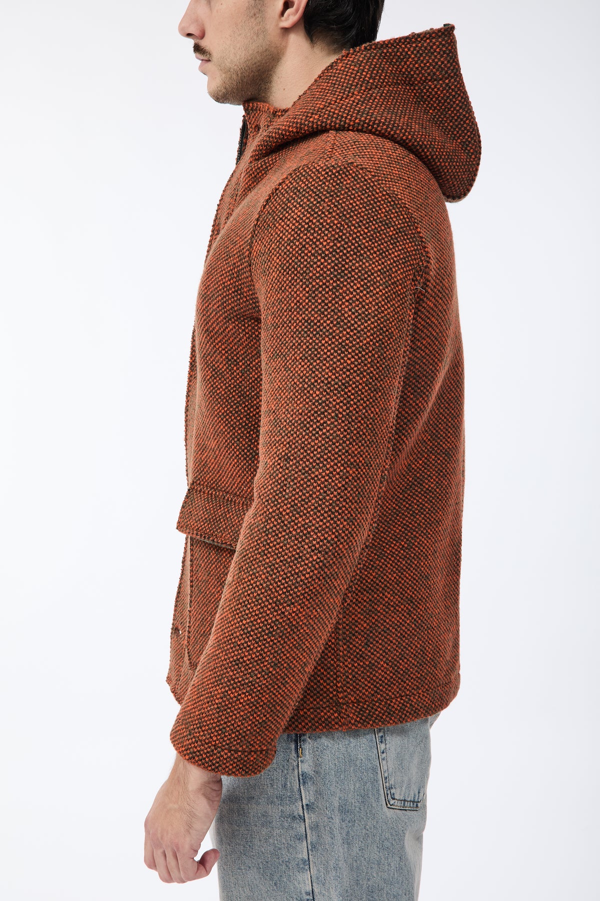 Parka V2 Corto Multicolor Arancione