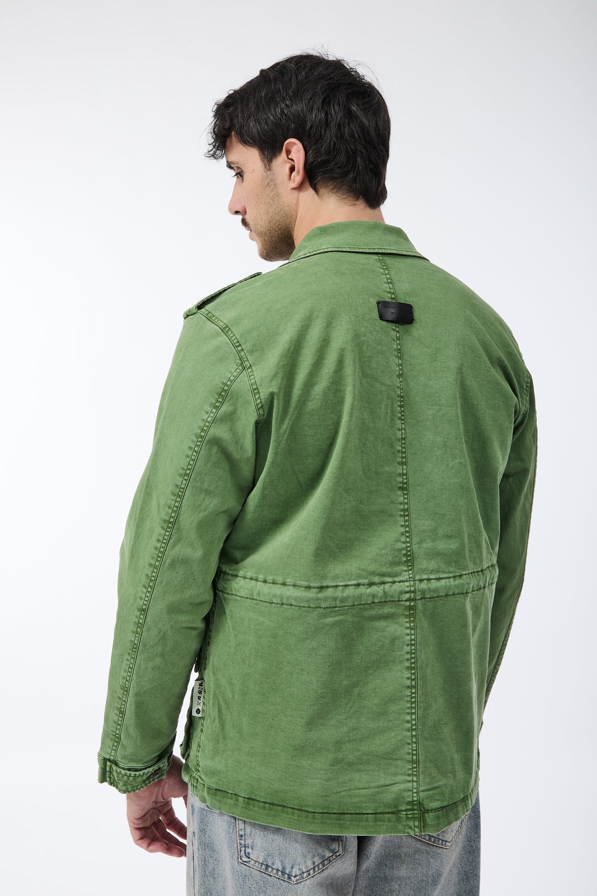 Sahariana Berna Gabardina Menta