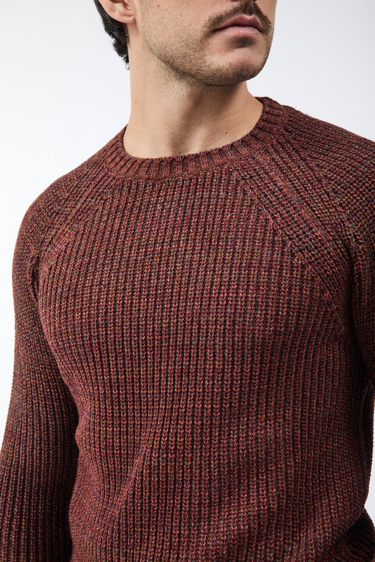 Maglione Block Eleven Malè Prugna