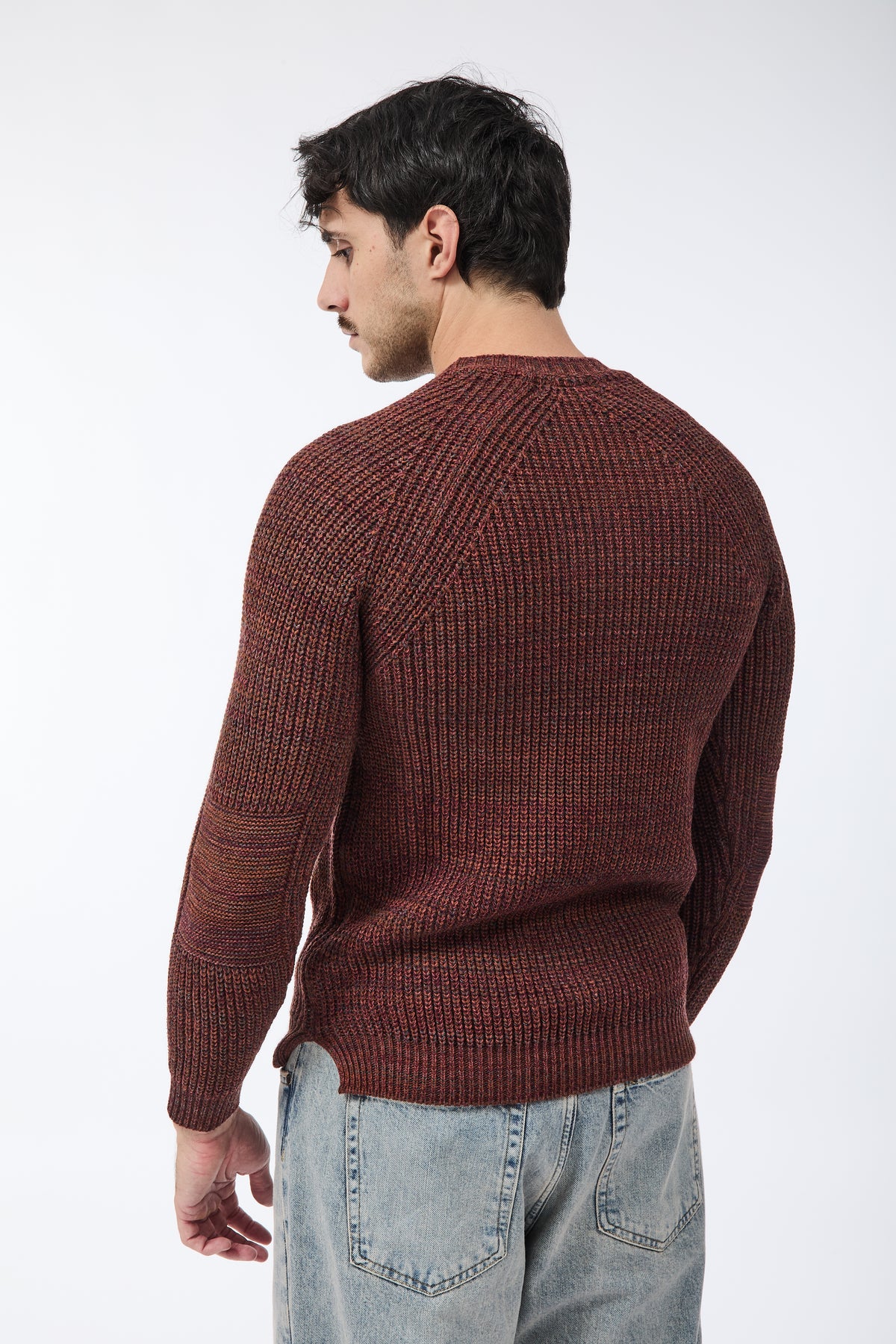 Maglione Block Eleven Malè Prugna