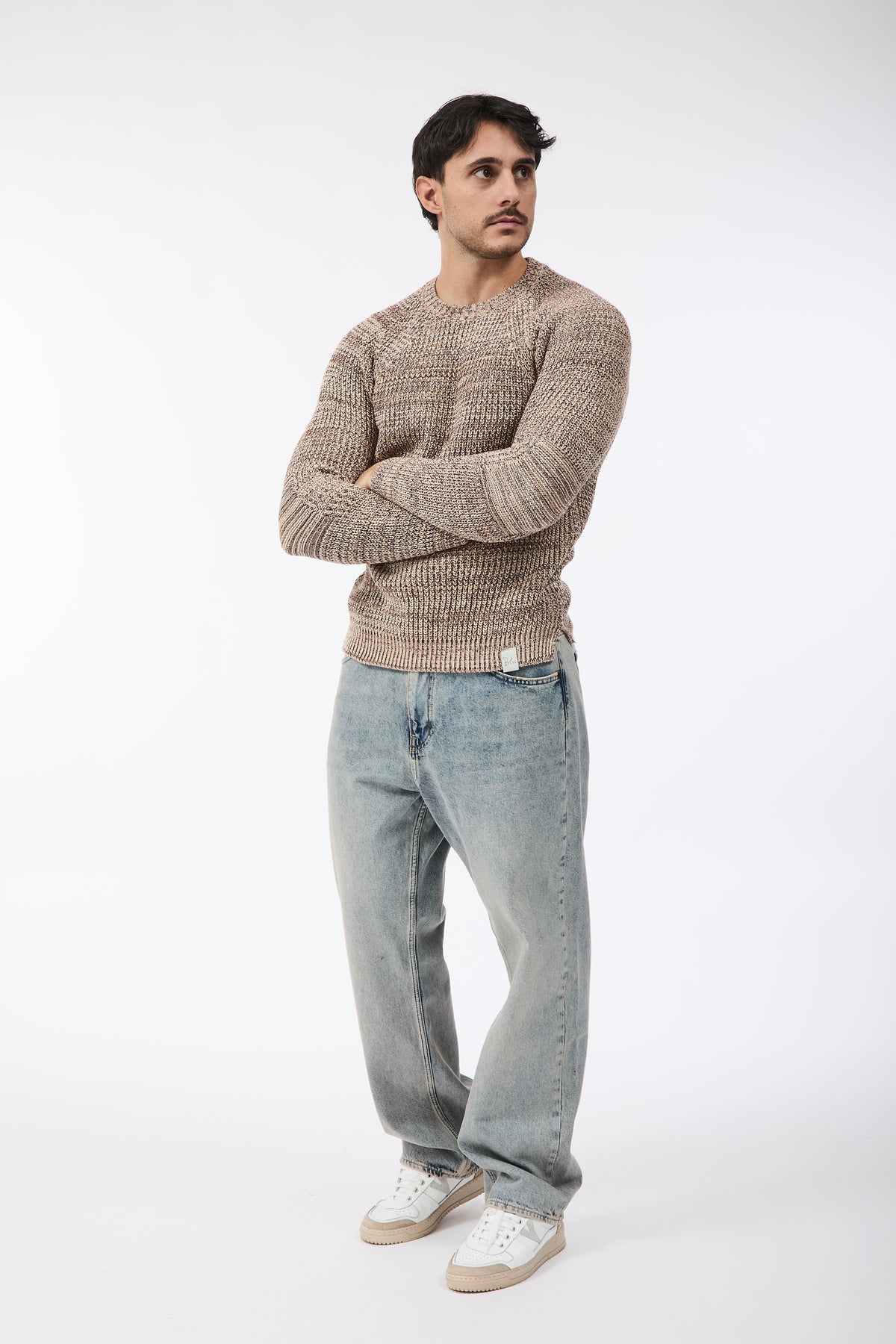 Maglione Block Eleven Malè Bordeaux