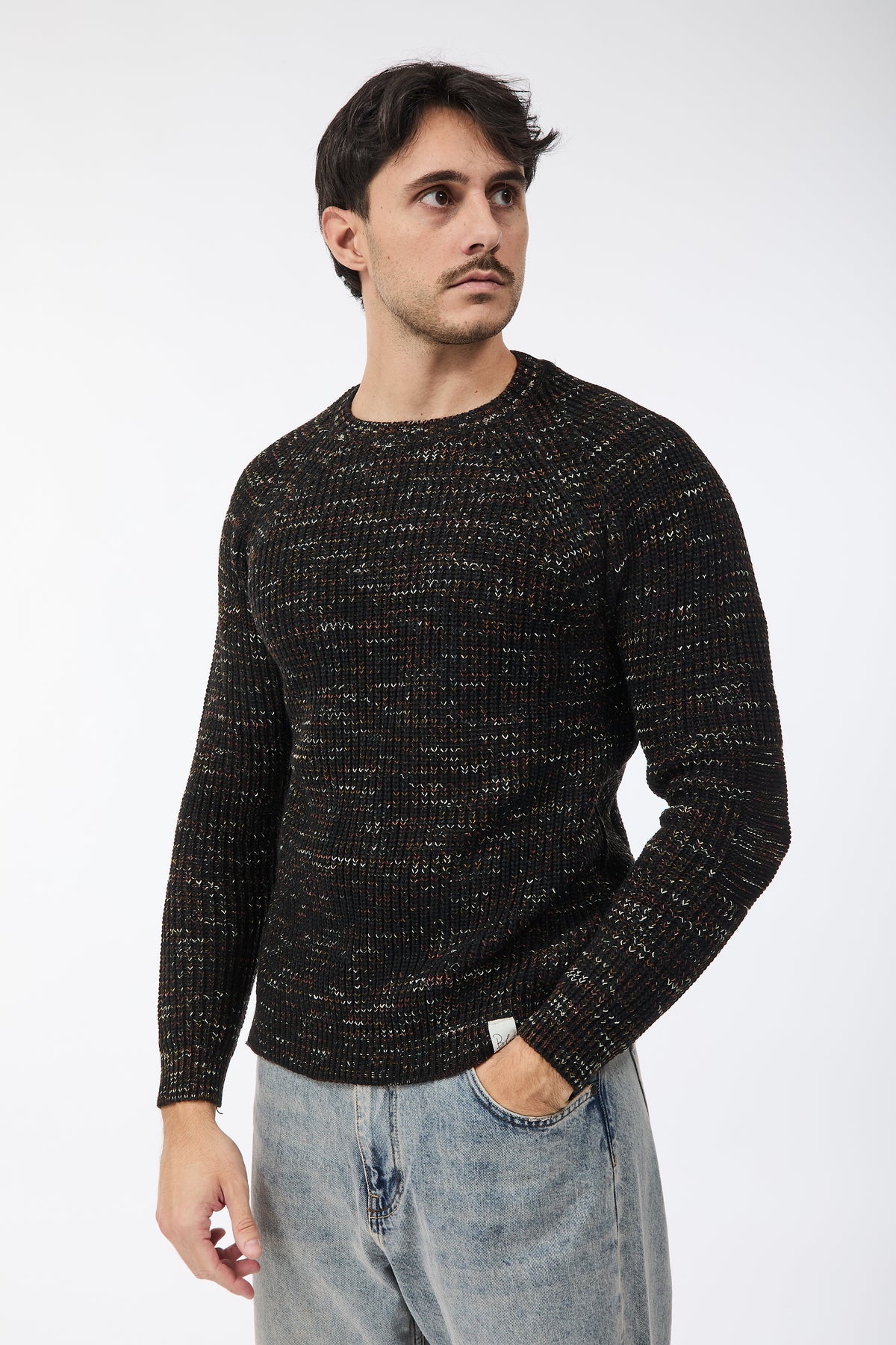 Maglione Block Eleven Malè Nero