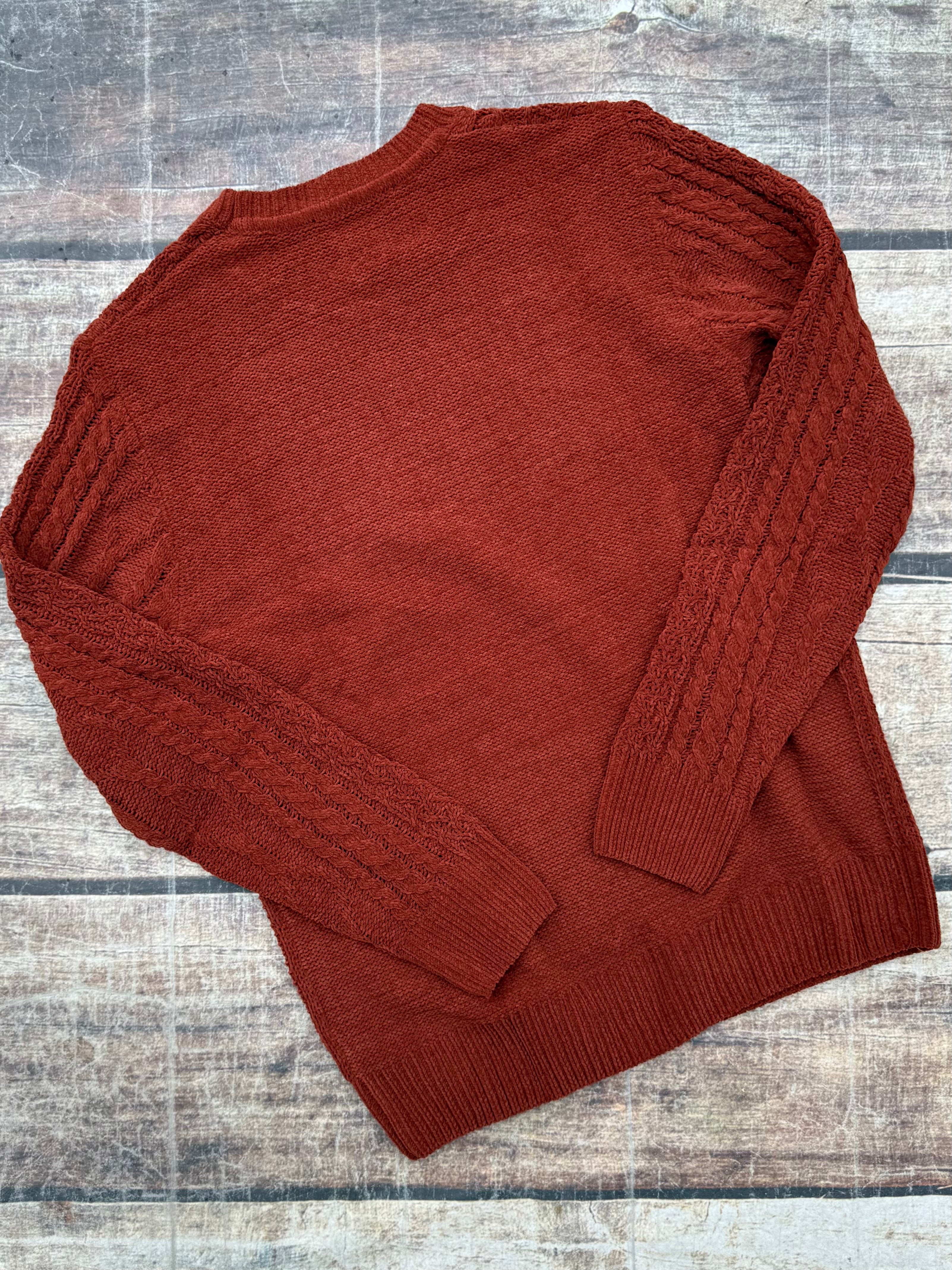 Maglione Gianni Lupo Trecce Ciniglia Coccio 522 (12269152731476)