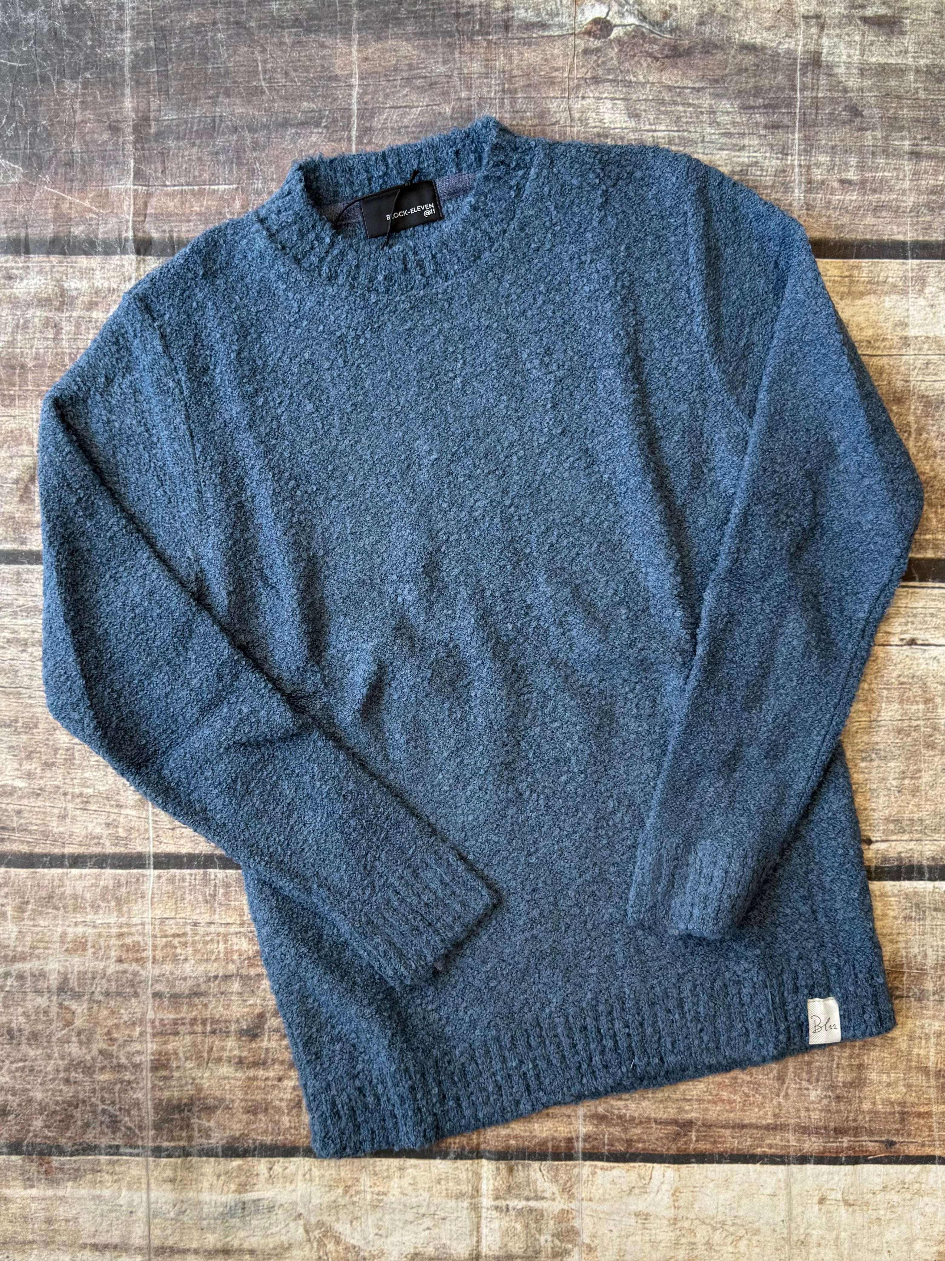 Maglione Block Eleven Bouclè Jeans 13 (12302636908884)