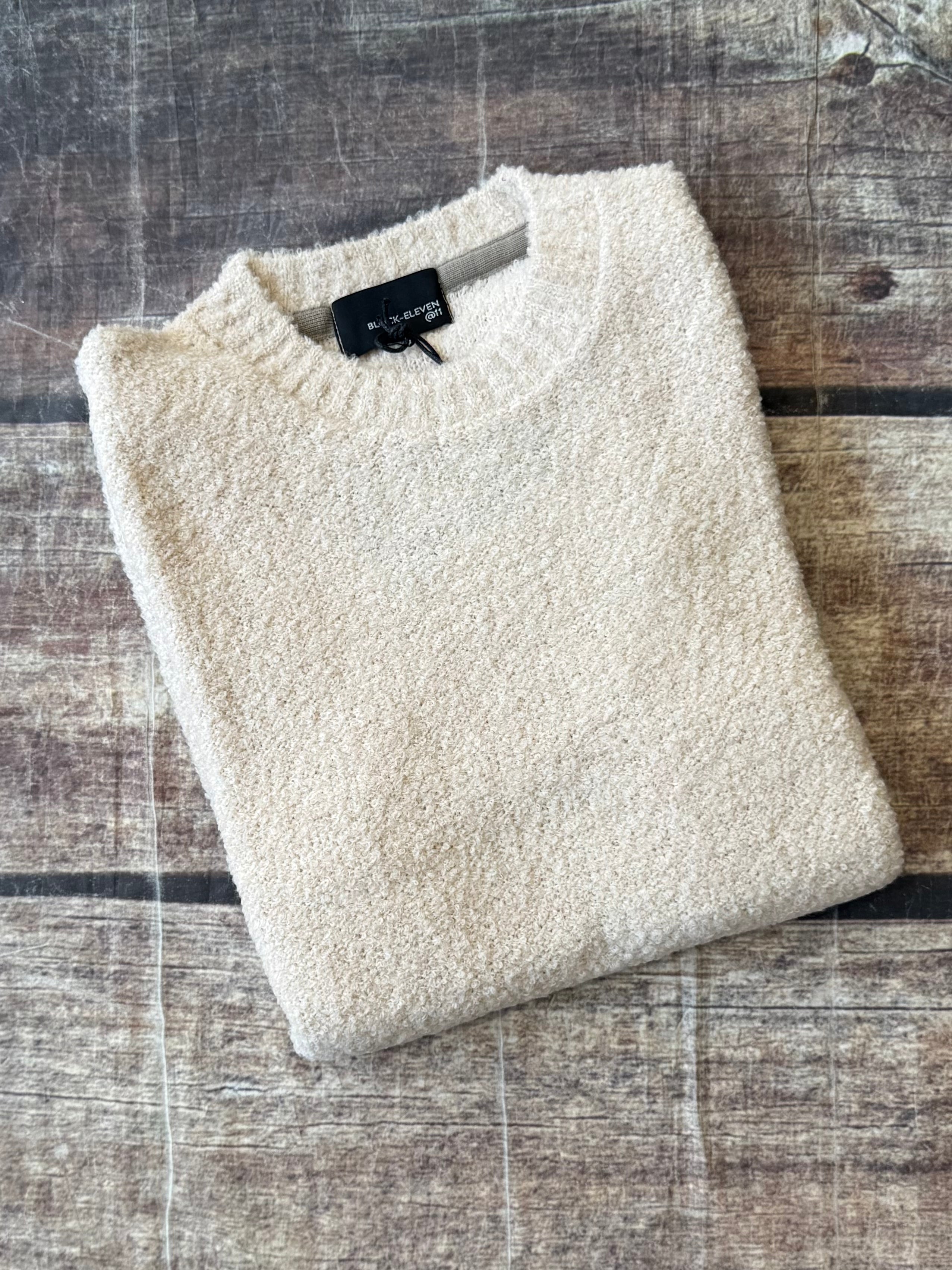 Maglione Block Eleven Bouclè Ecru 13 (12302634942804)
