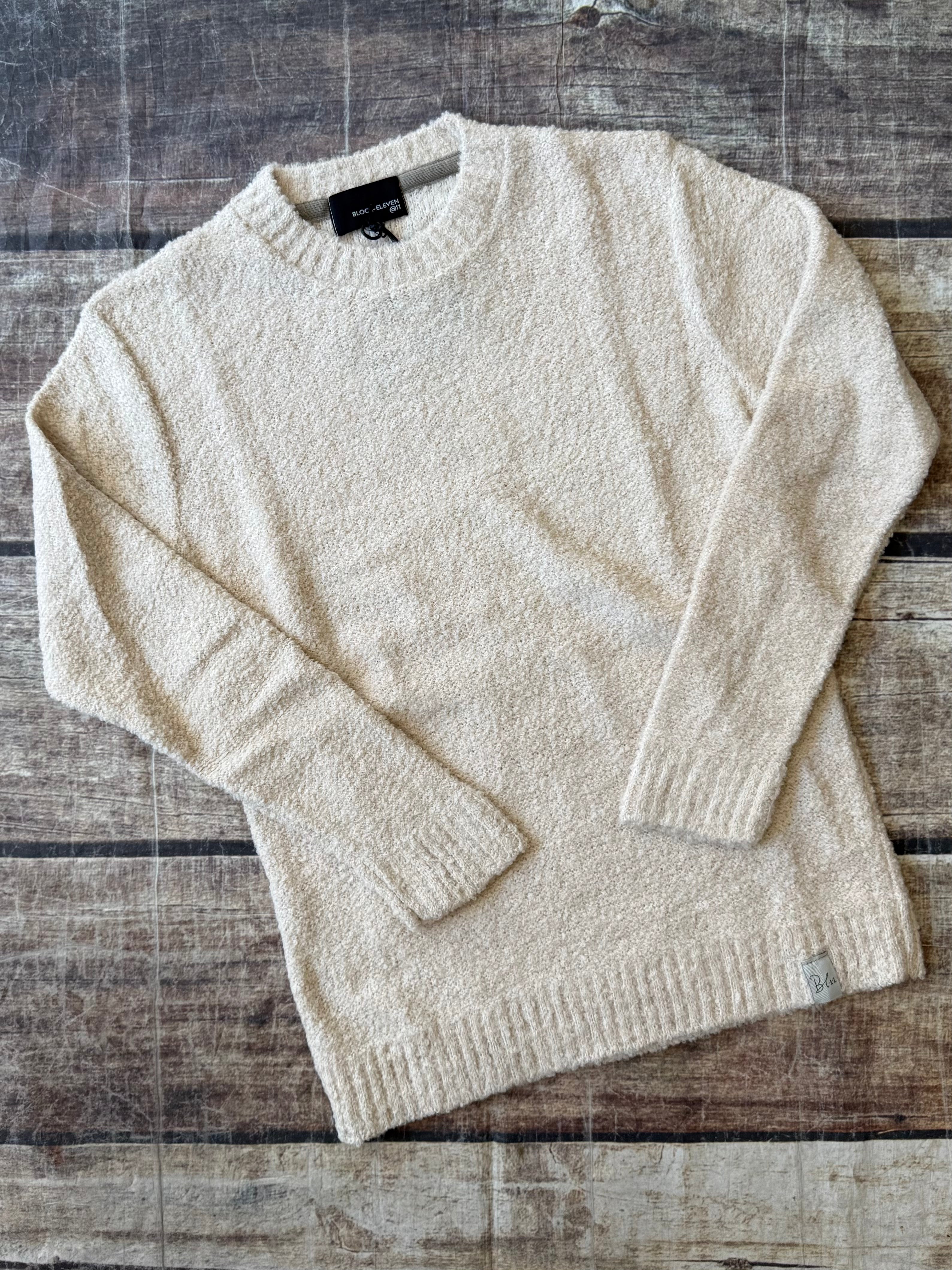 Maglione Block Eleven Bouclè Ecru 13 (12302634942804)