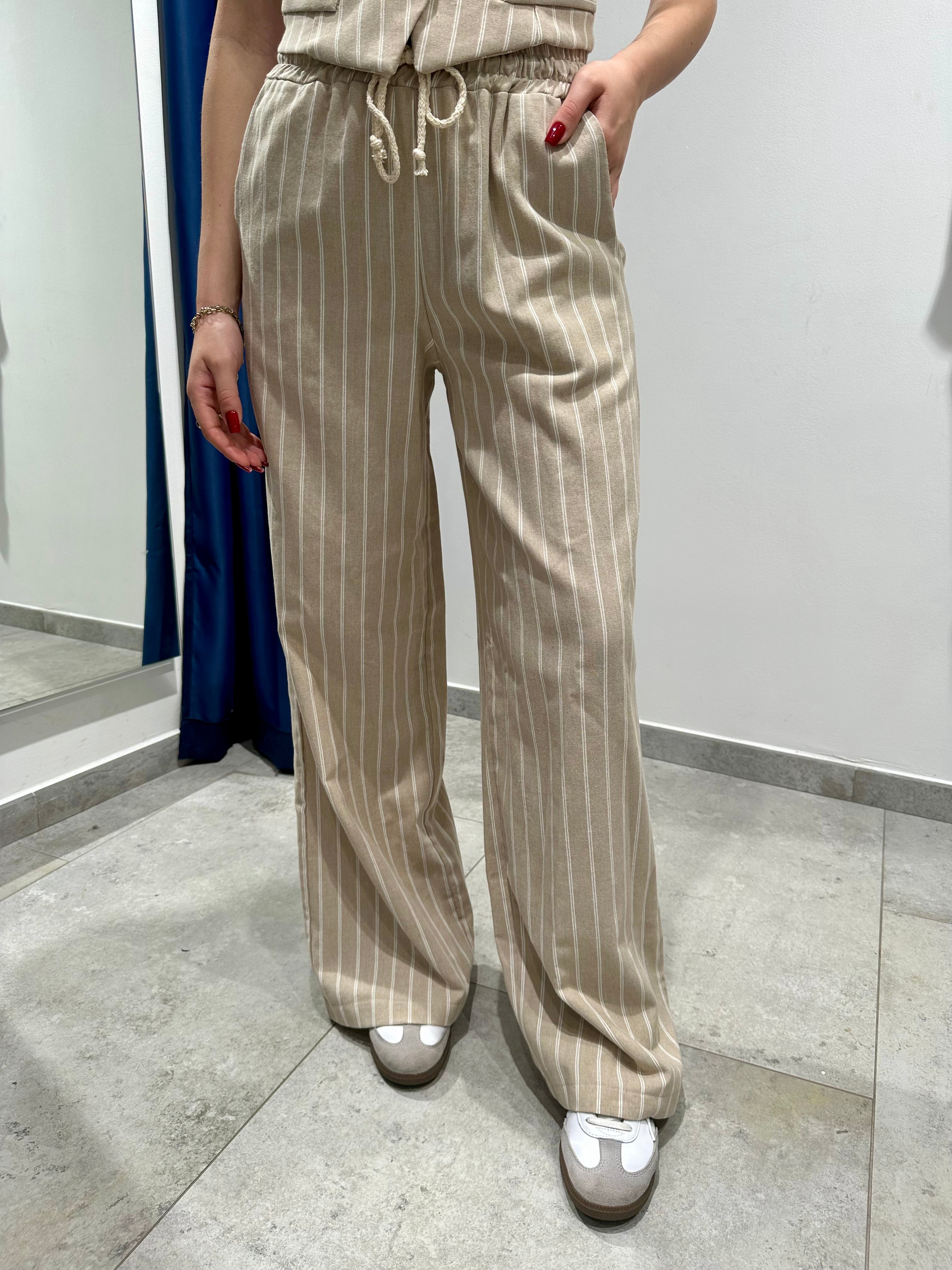 Pantalaccio Lokita Gessato Corda (9140537622868)