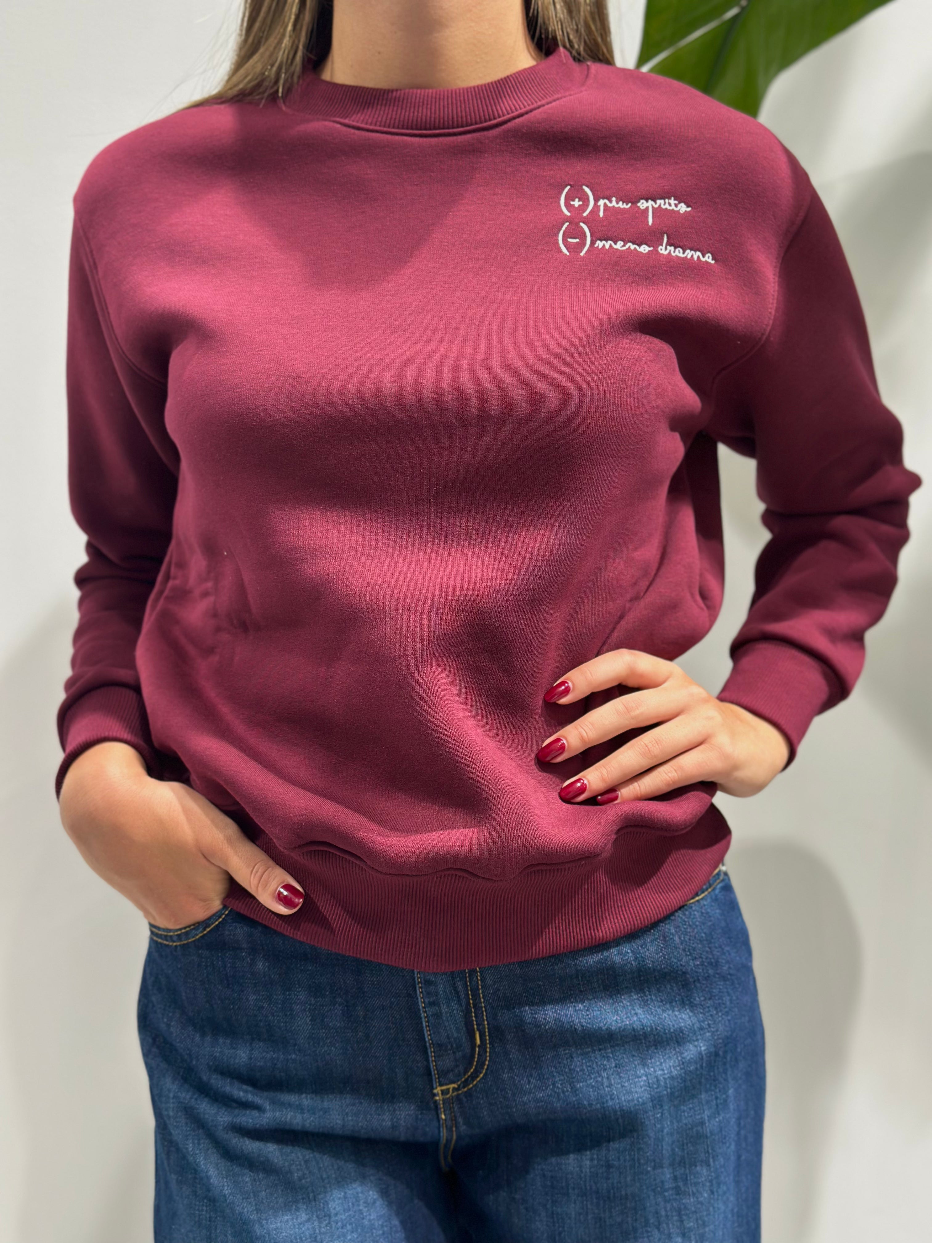 Felpa Superculture Bordeaux AW1523 (12239469052244)