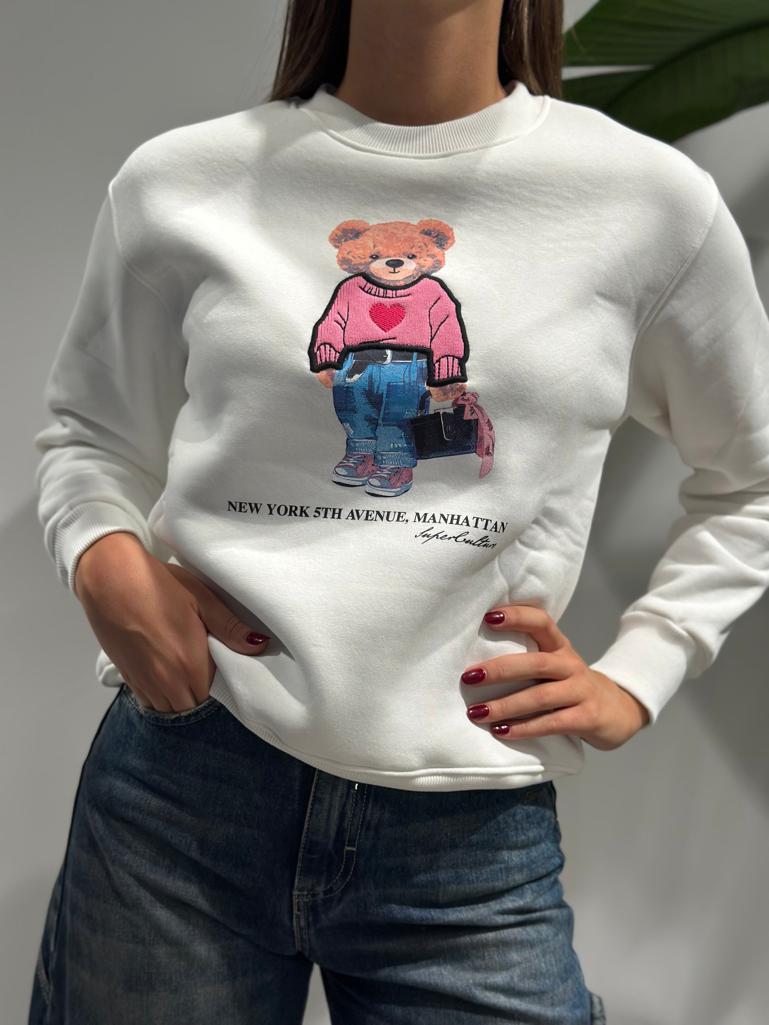 Felpa Superculture Panna AW1557 (12239459189076)