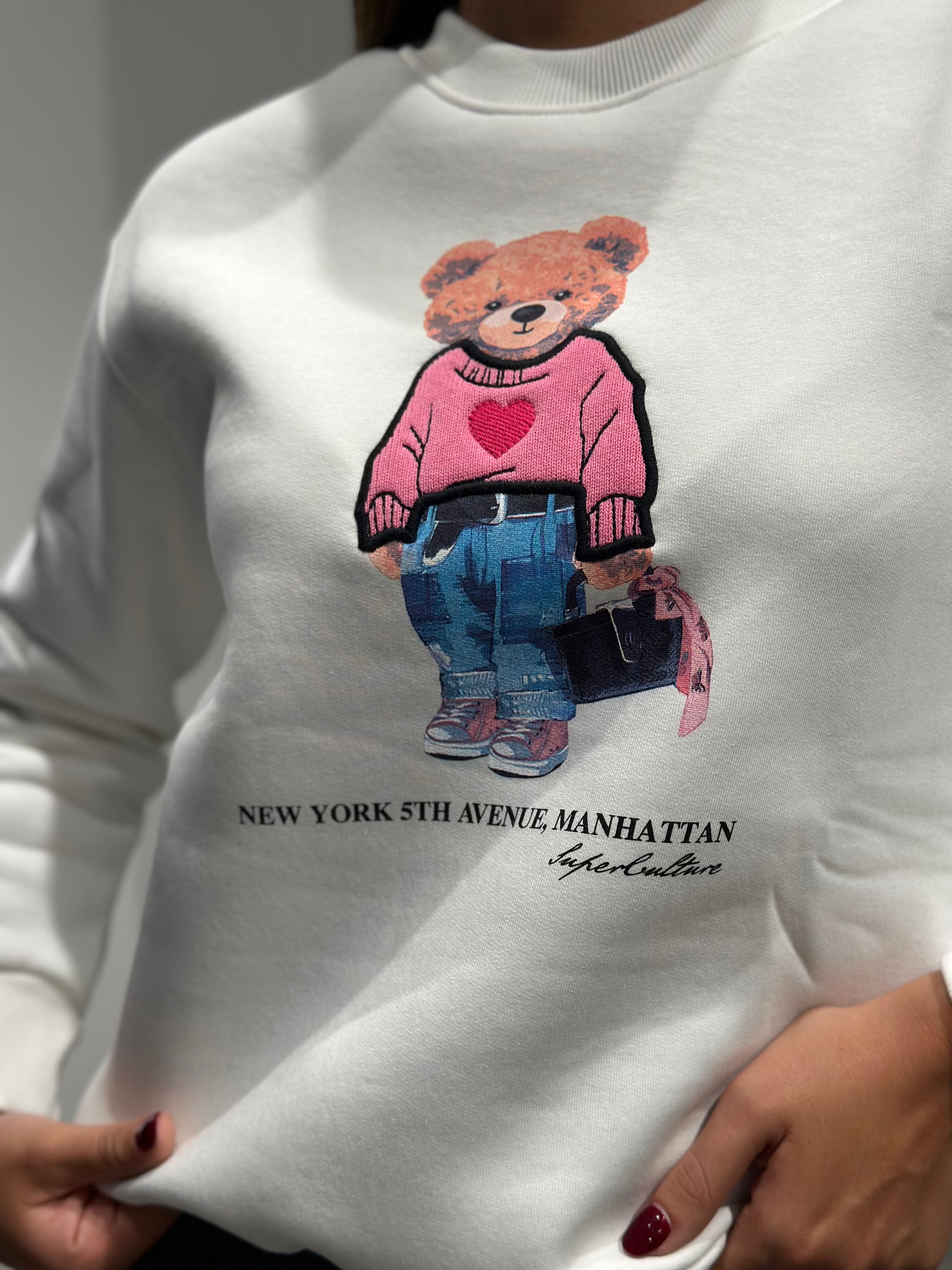 Felpa Superculture Panna AW1557 (12239459189076)