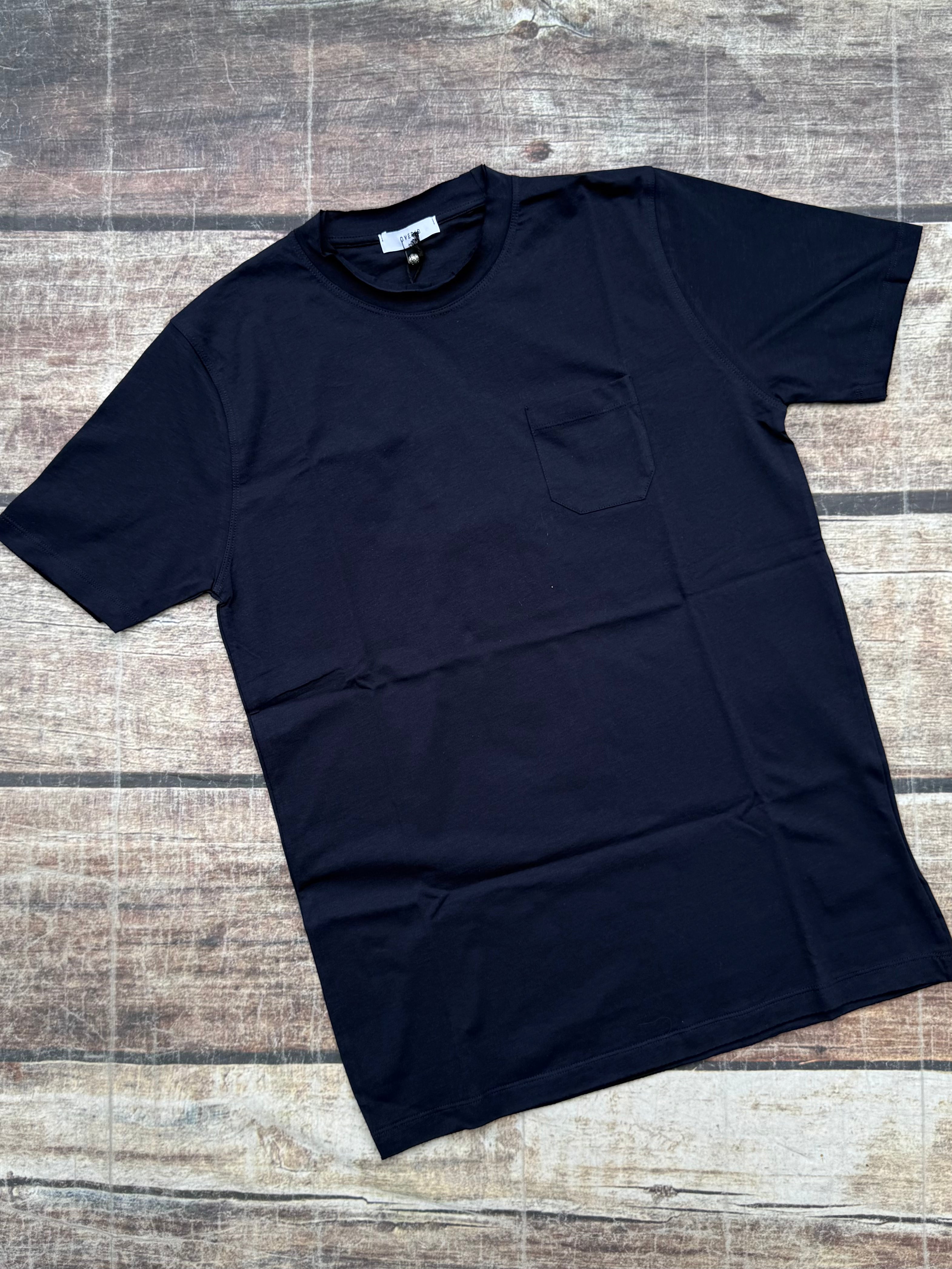 T-shirt Over-D Blu T02 (11997623681364)