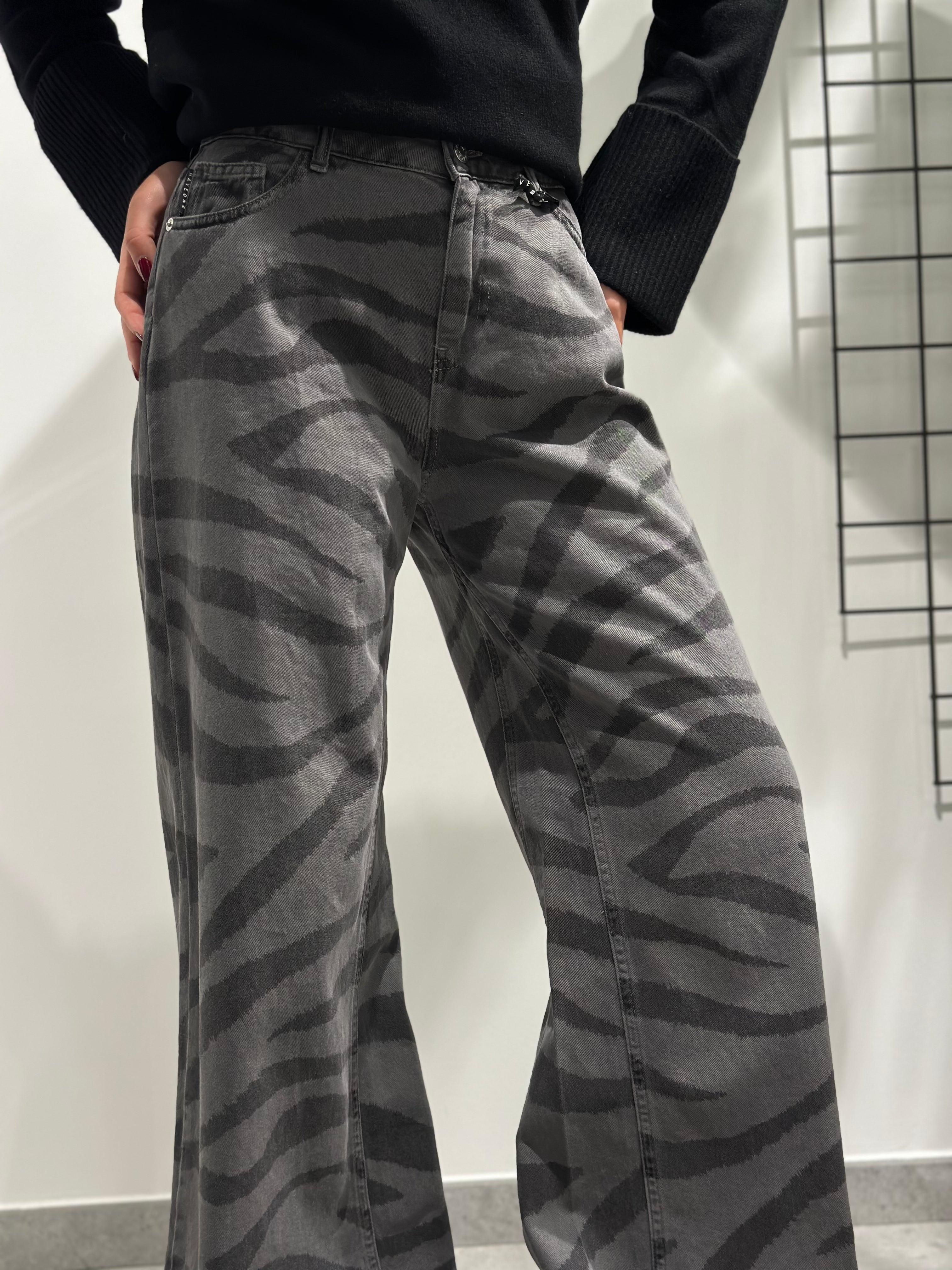 Jeans HaveOne Ketty Zebrato (12242276745556)