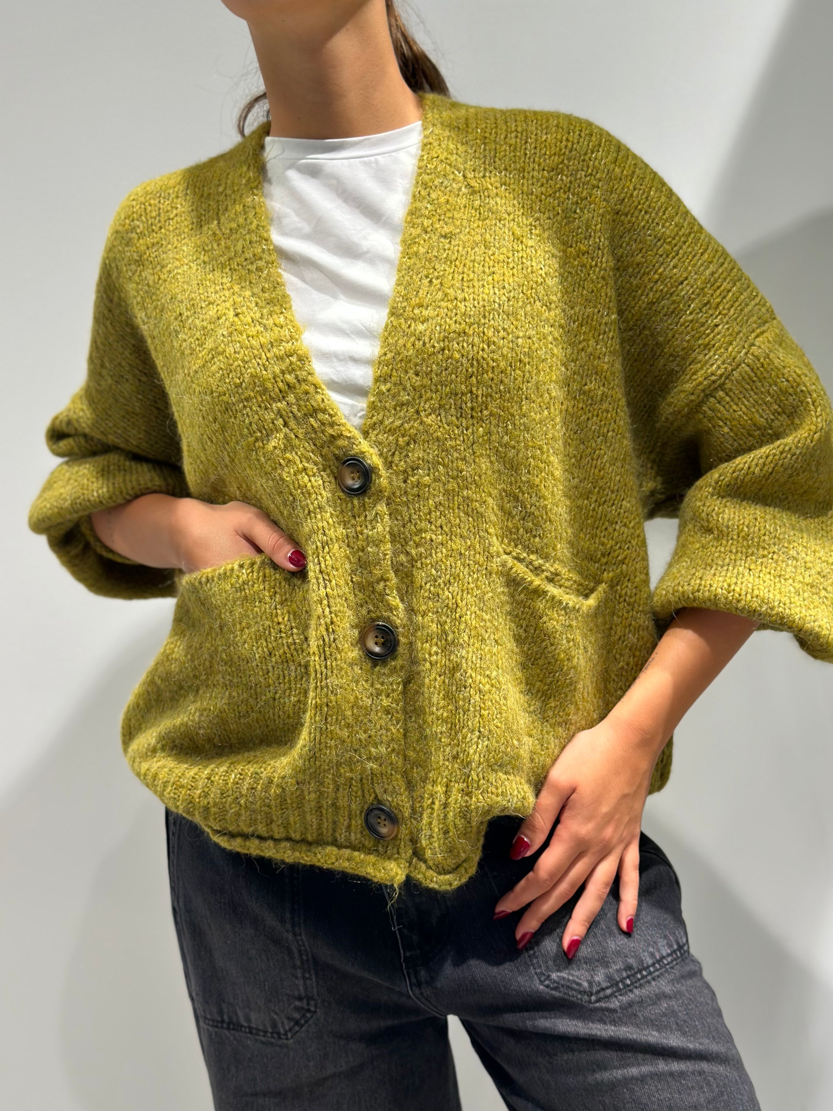 Cardigan HavOne Olio (12258359542100)