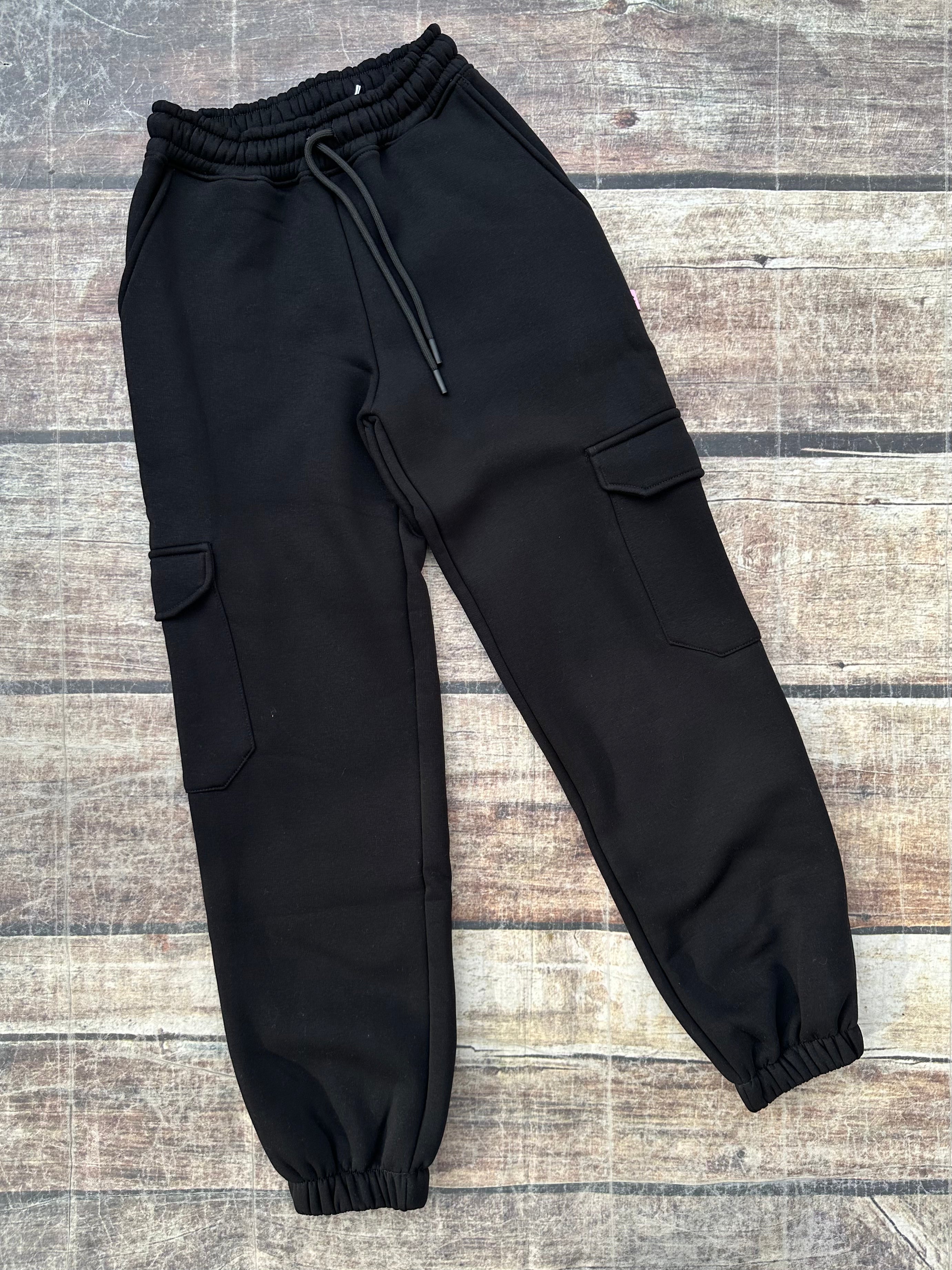 Pantalone Superculture Cargo Nero Georgia (12266969891156)
