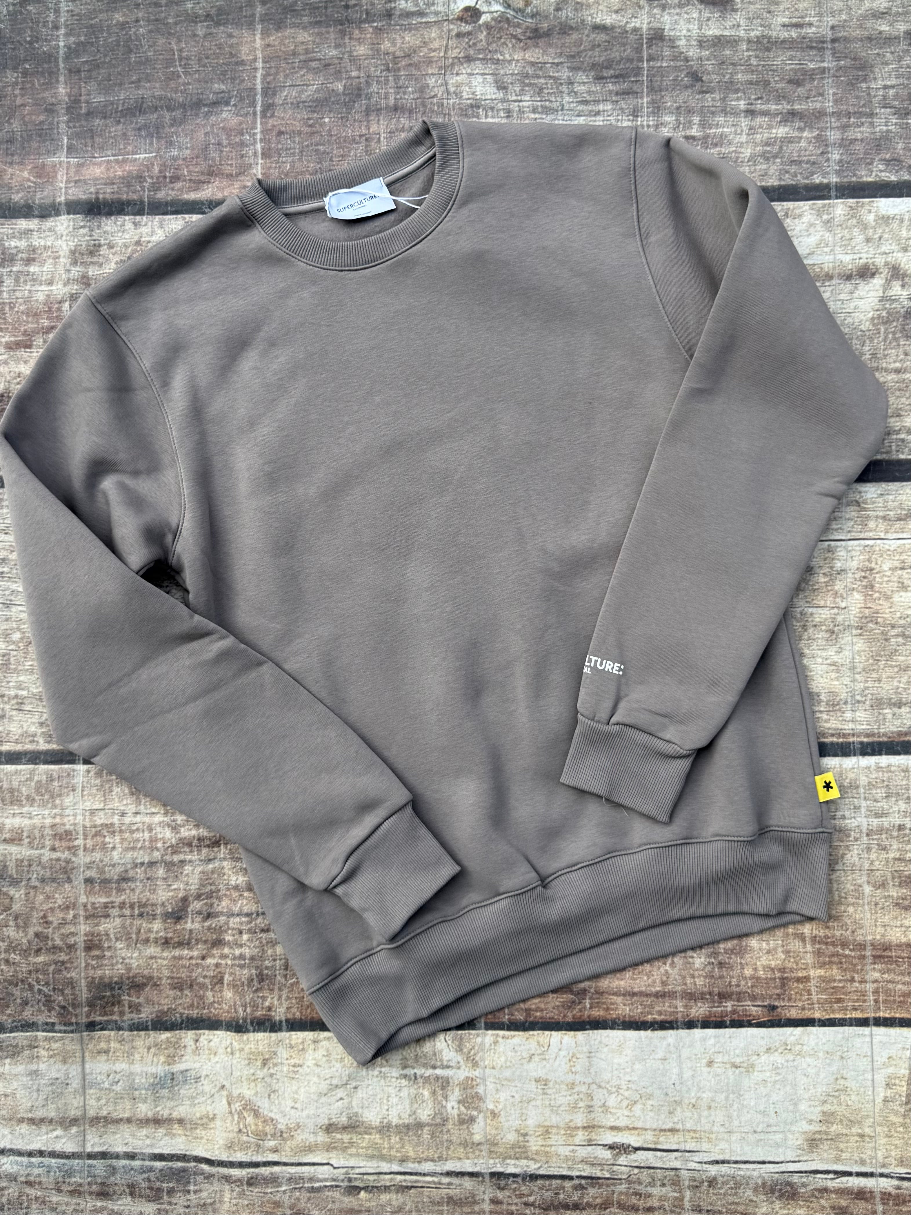 Felpa Superculture Girocollo Teddy Ferro (12231966327124)