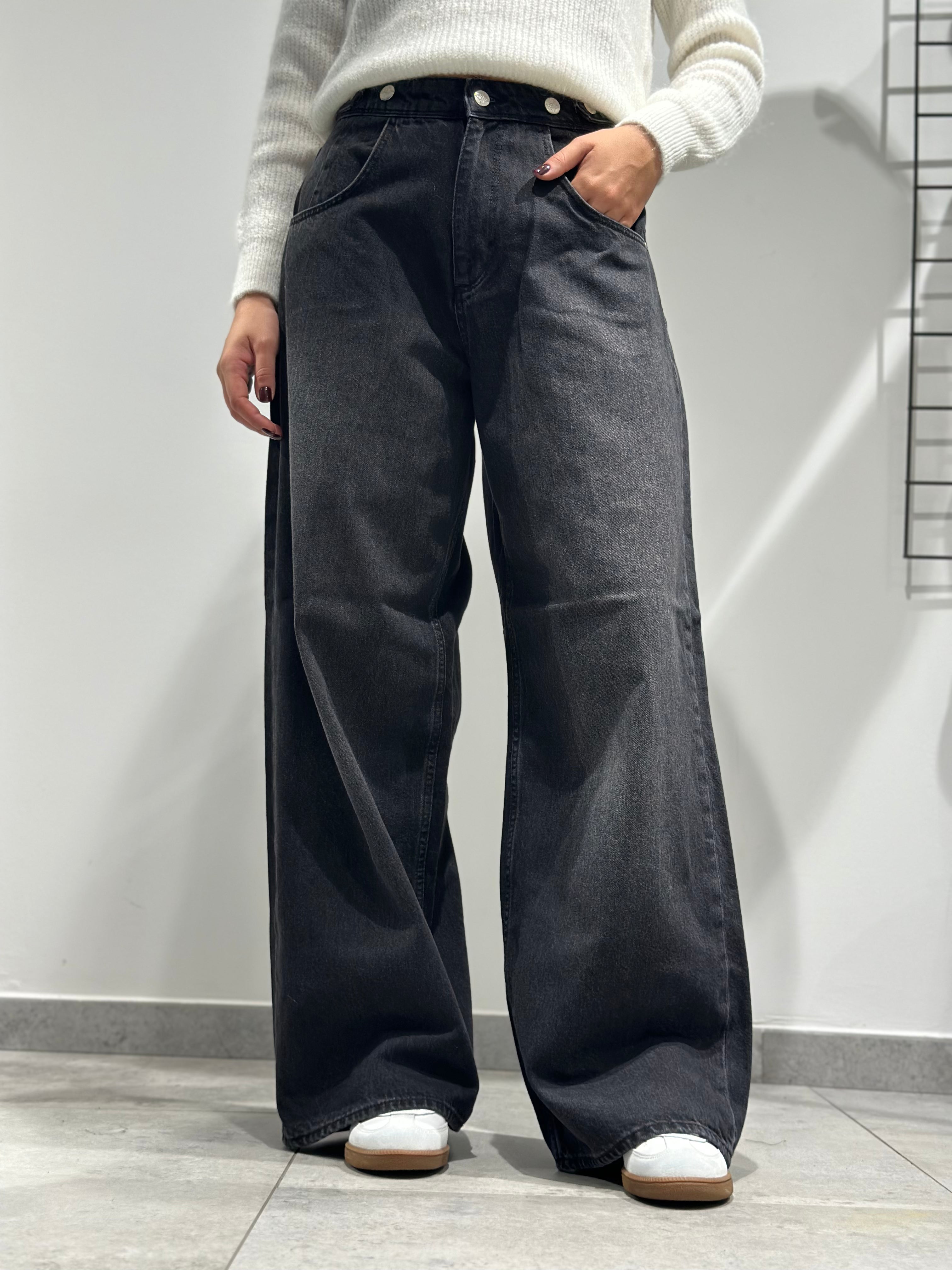 Jeans Pont Baggy super wide nero (12267254350164)