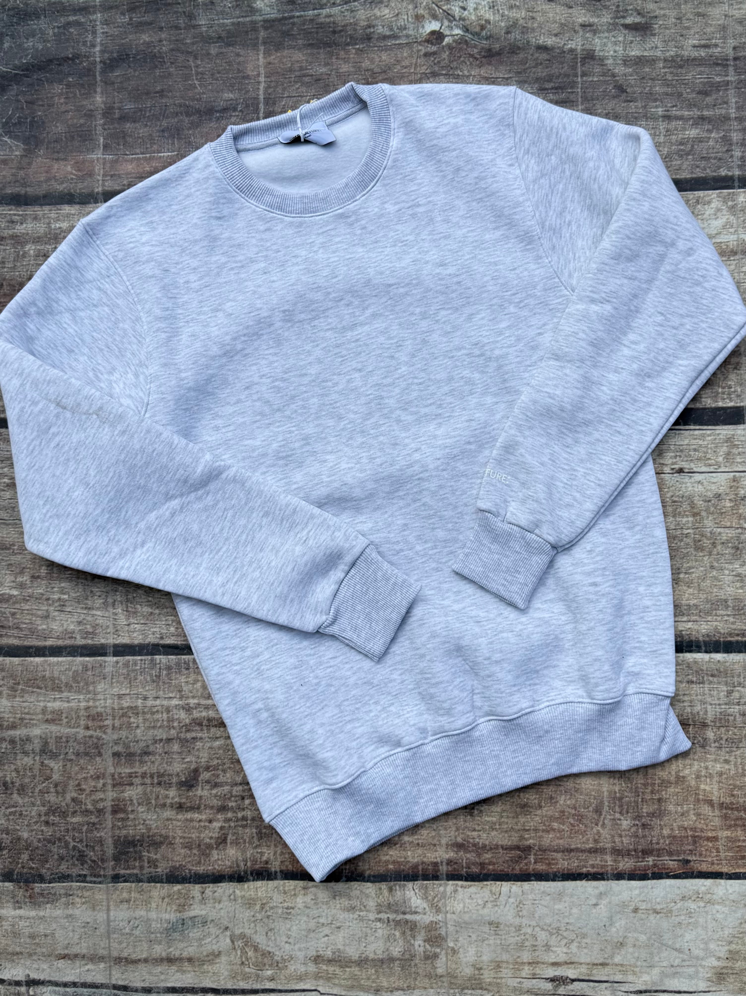 Felpa Superculture Girocollo Teddy Grigia (12231968031060)