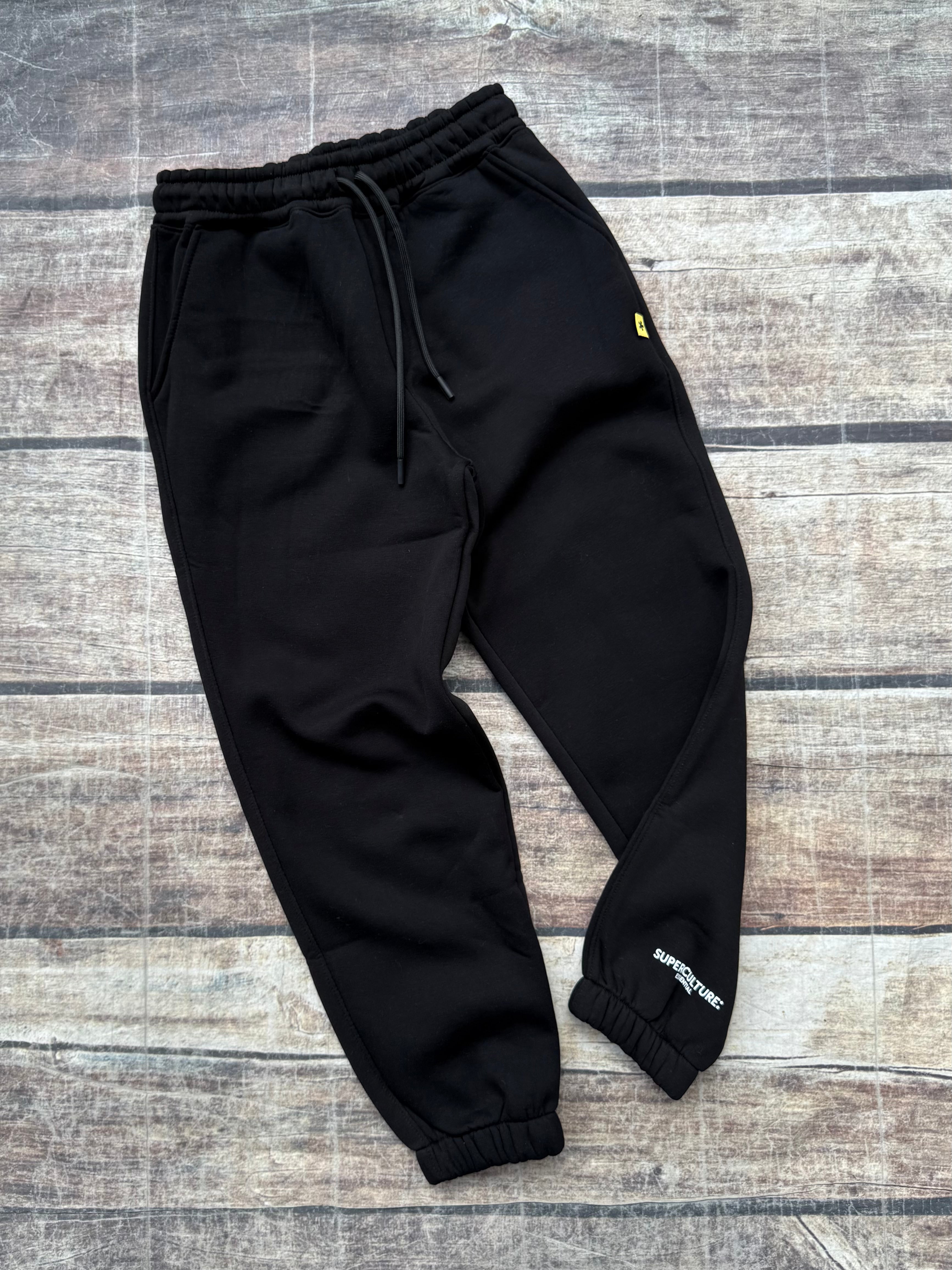 Pantalone Superculture Jog Nero (12232046117204)