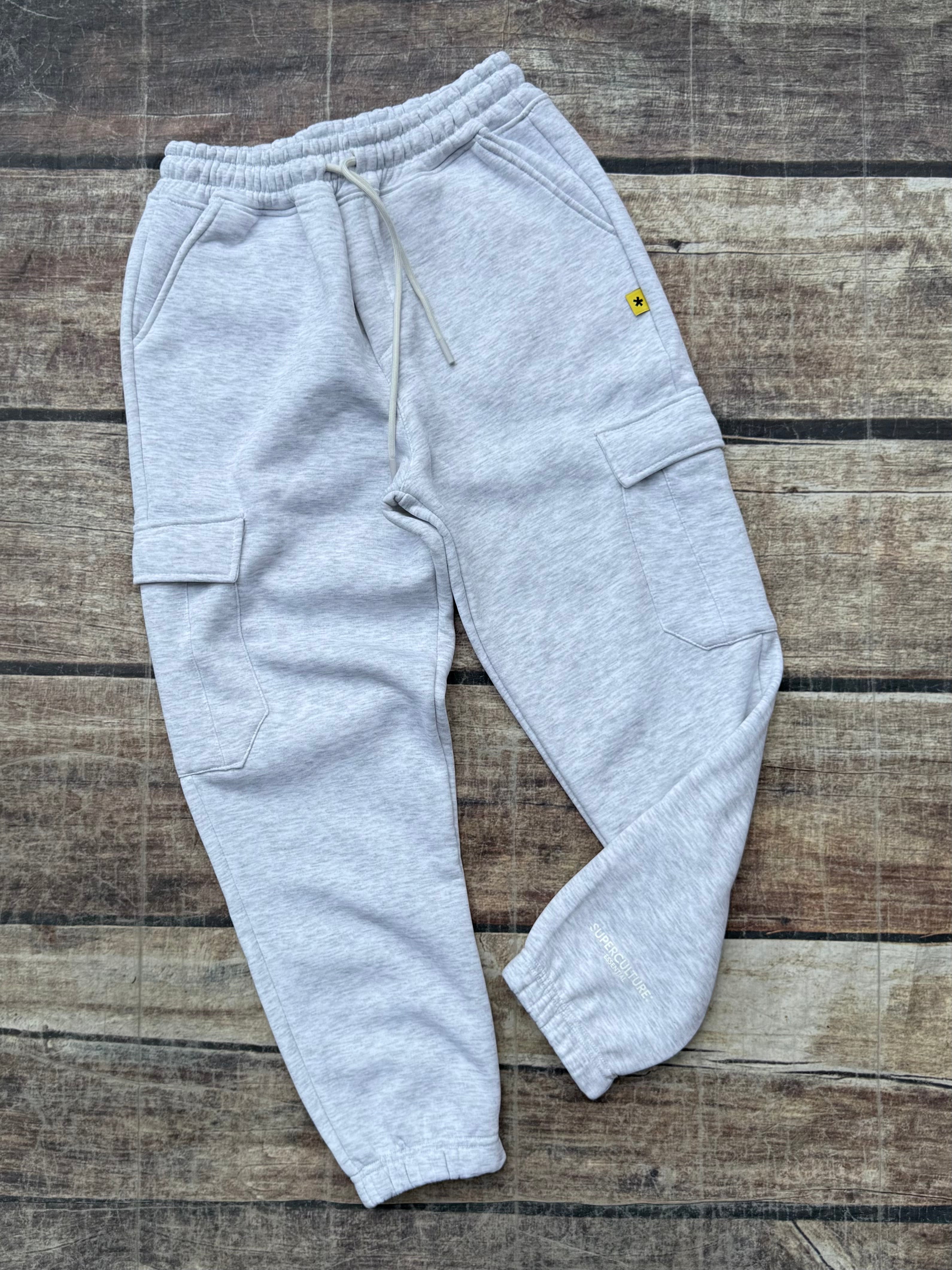 Pantalone Superculture Cargo Poser Grigio (12232039891284)