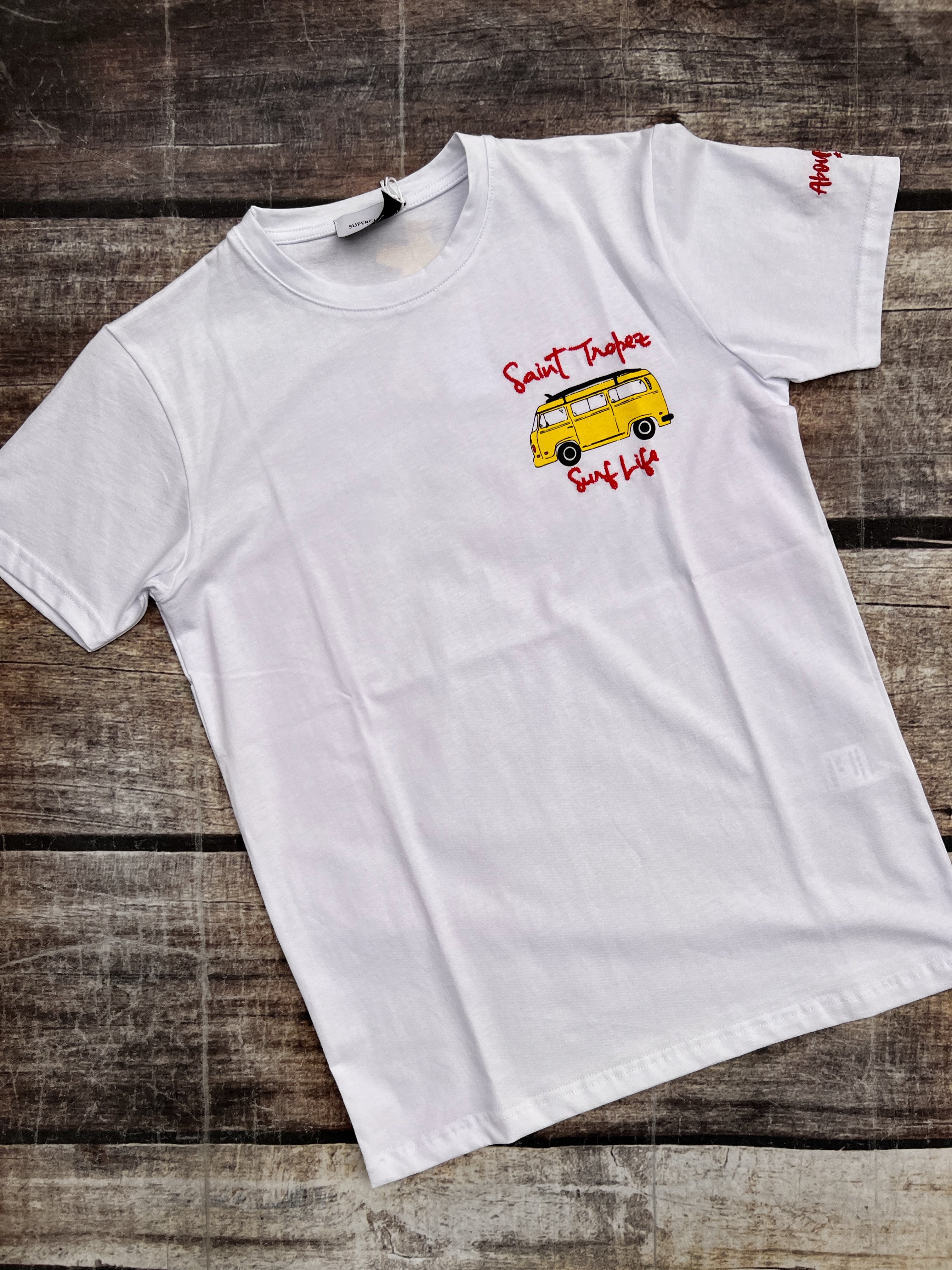 T-shirt Superculture Pulmino giallo A831 (8864377078100)