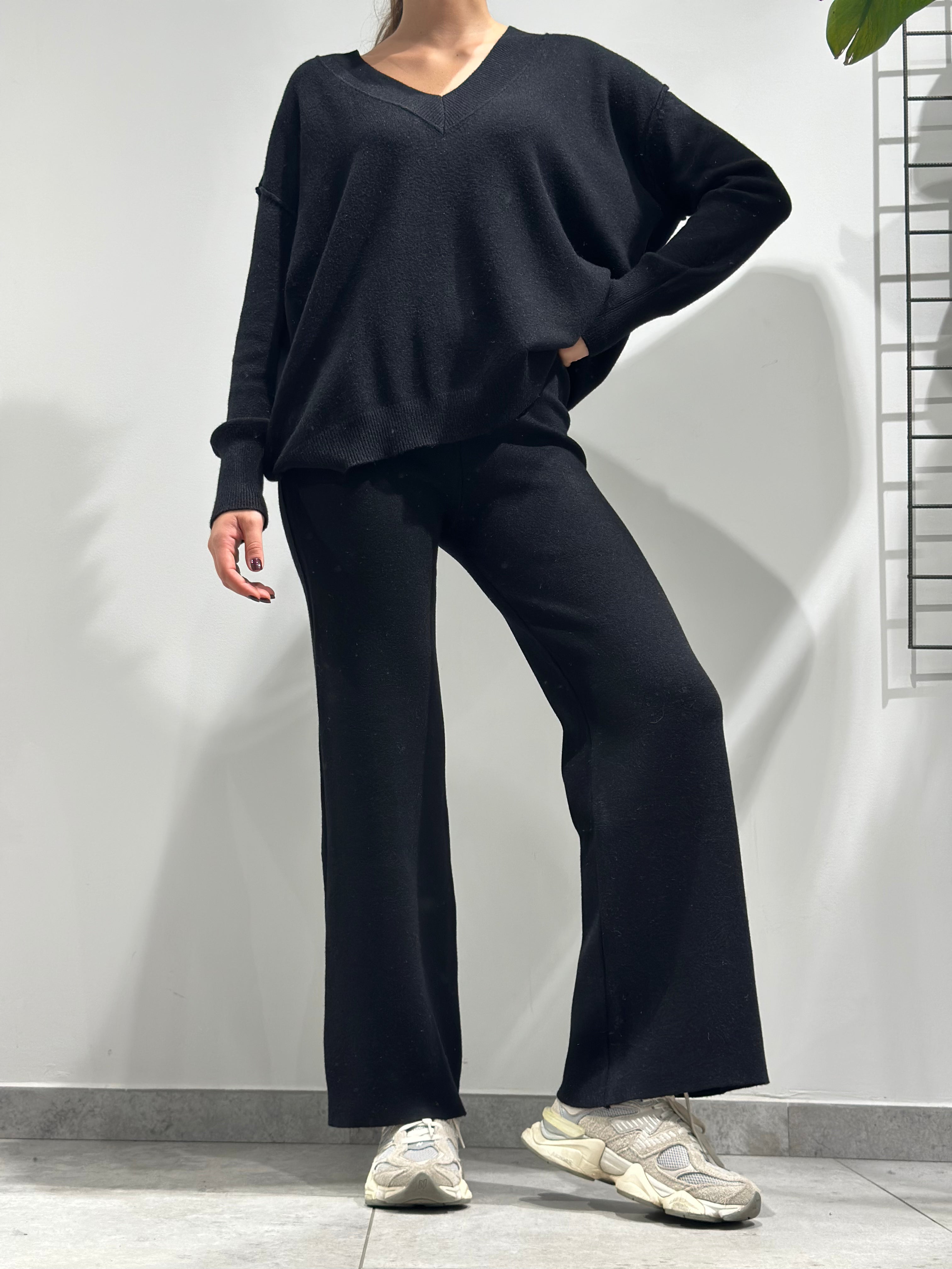 Coordinato HaveOne in maglia Nero (12275486916948)