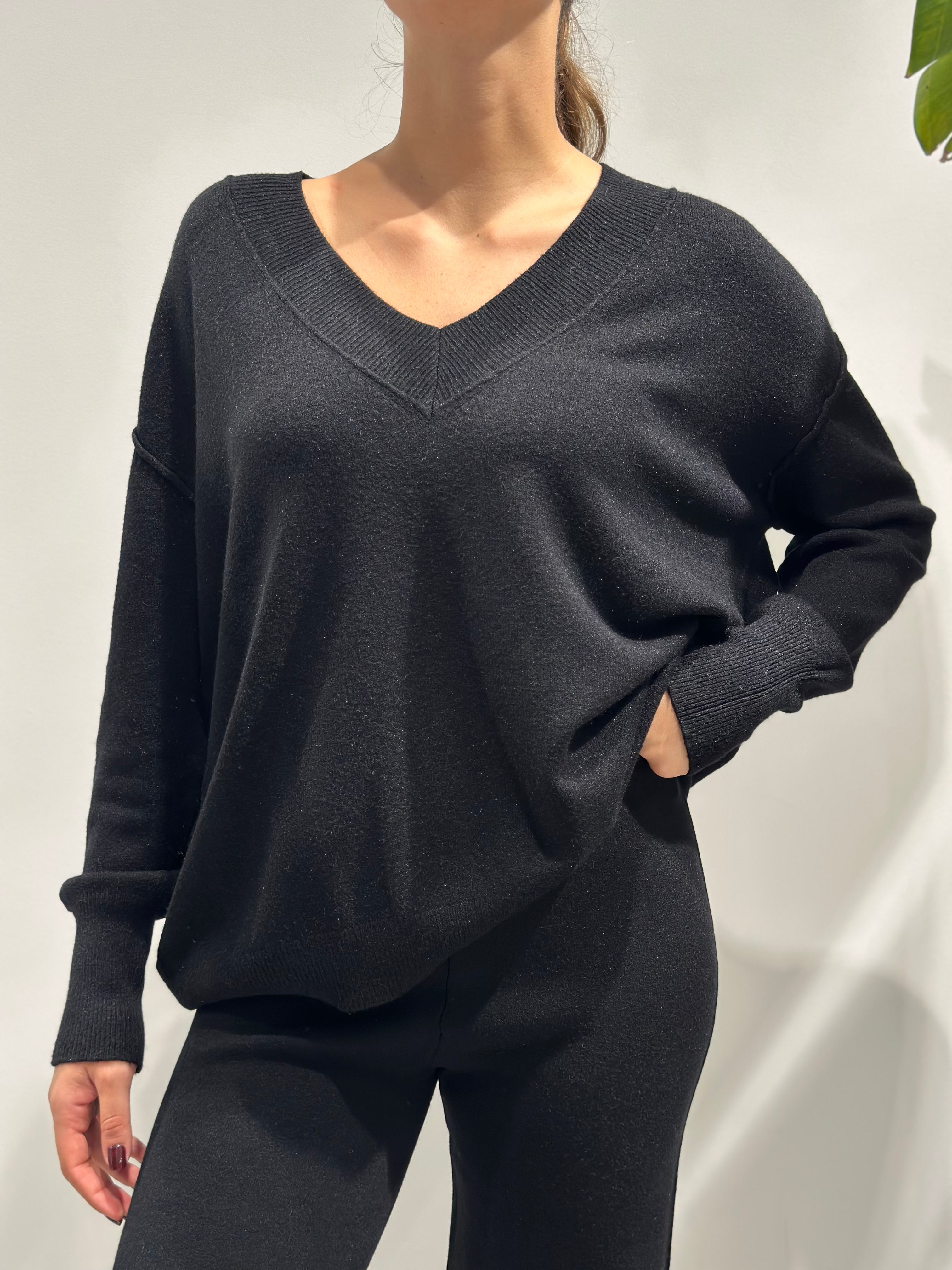 Coordinato HaveOne in maglia Nero (12275486916948)
