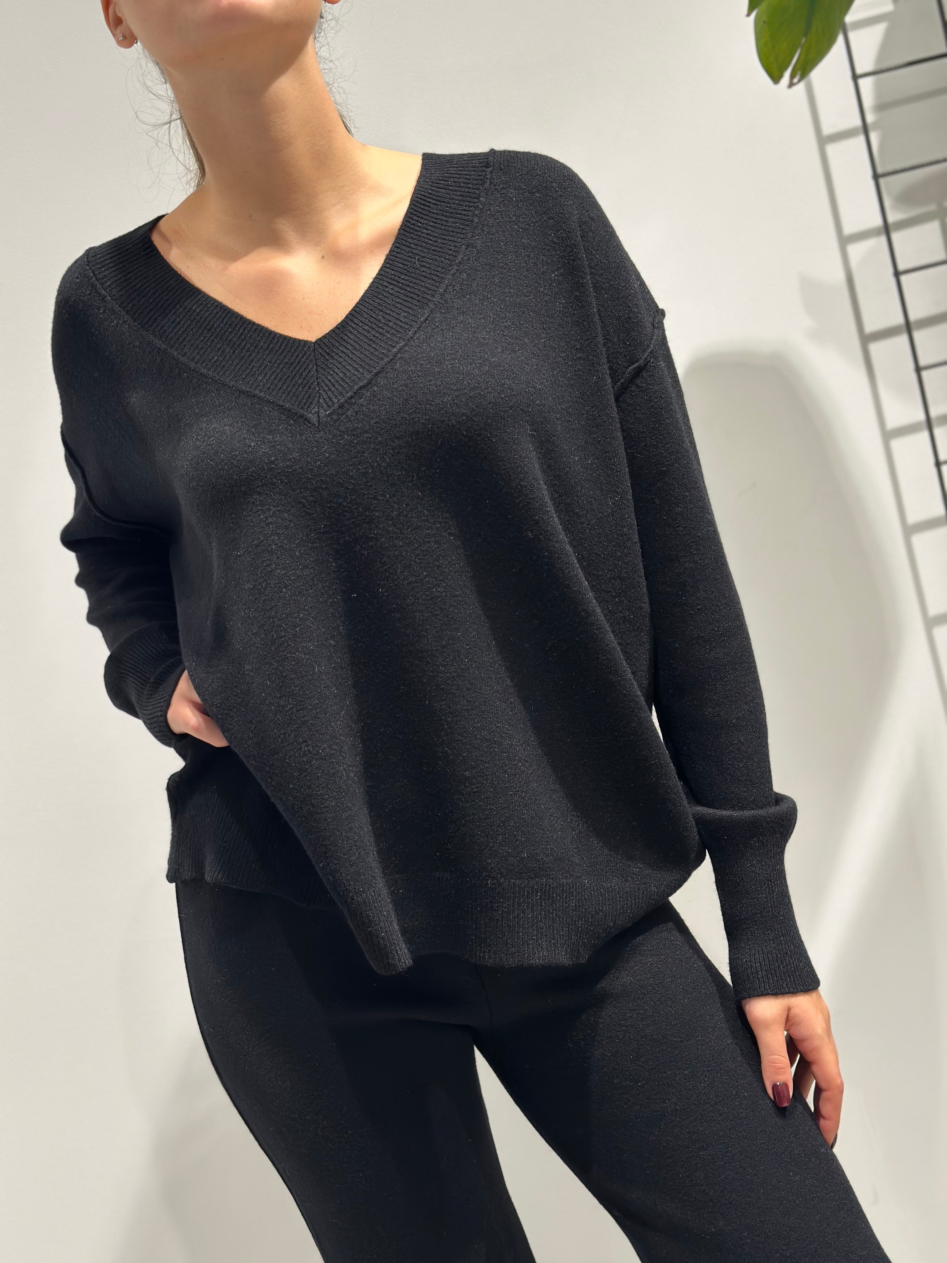 Coordinato HaveOne in maglia Nero (12275486916948)