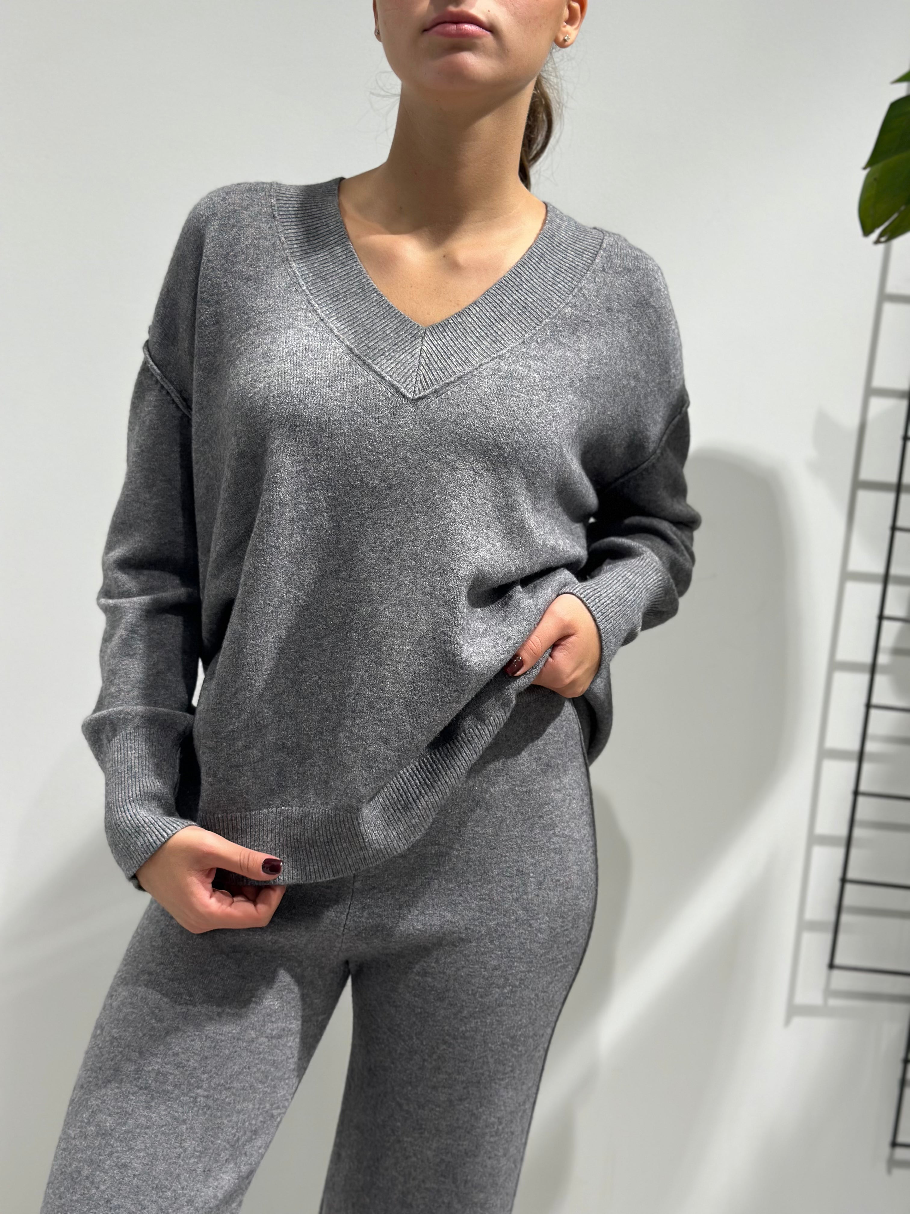 Coordinato HaveOne in maglia Grigio (12275487605076)