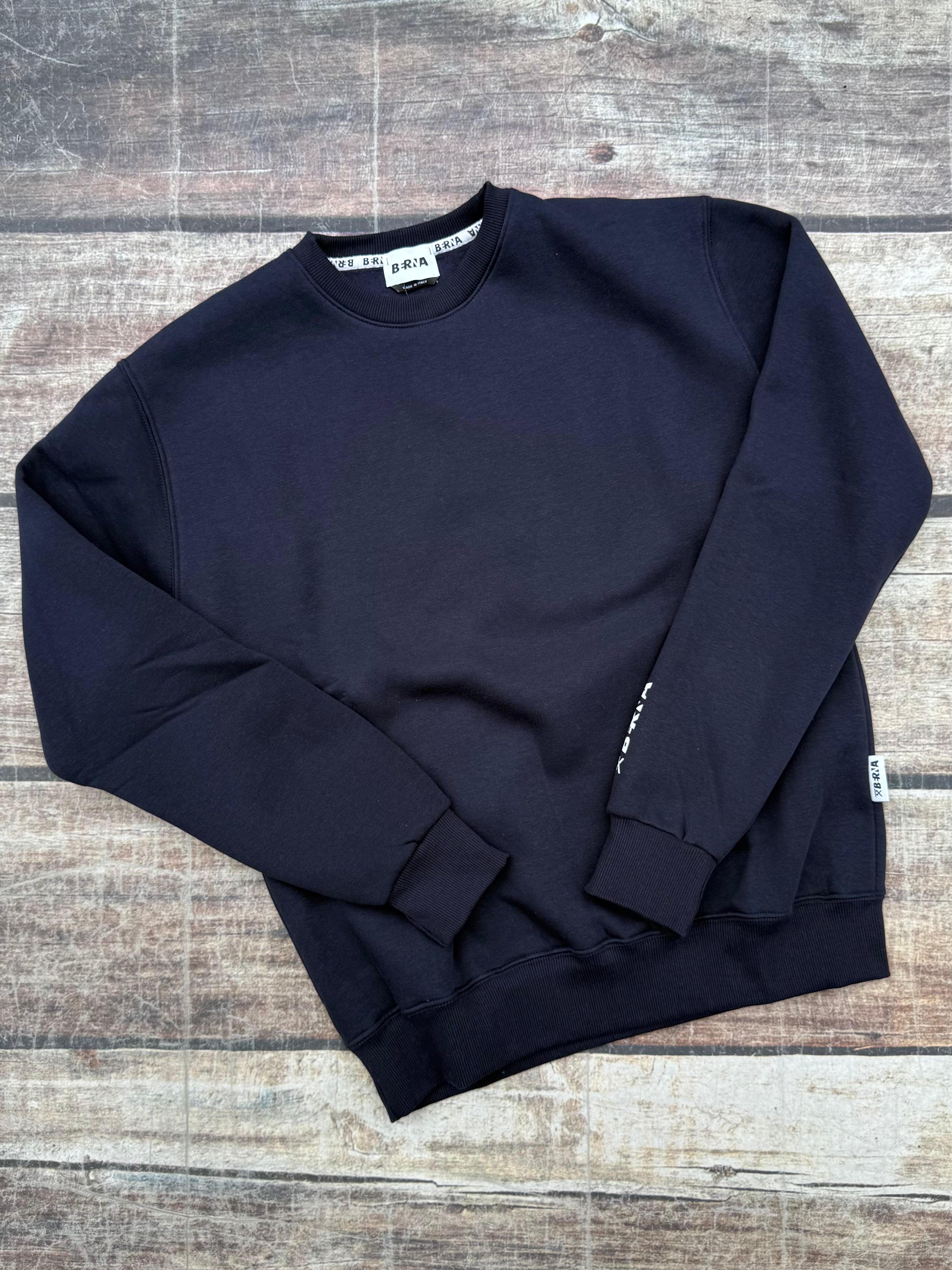 Felpa Berna Girocollo Blu 021 (12235691524436)