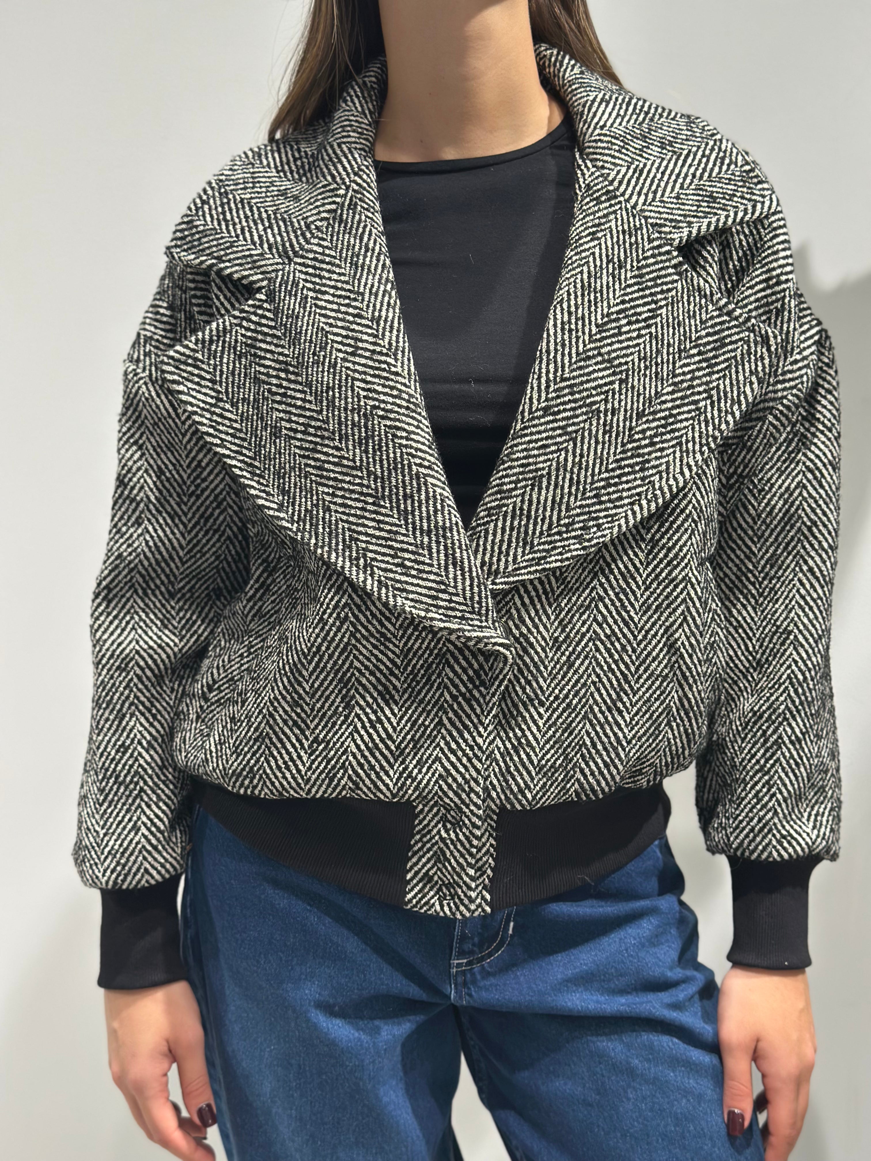 Cappotto Corto Lokita Spigato (12302893121876)
