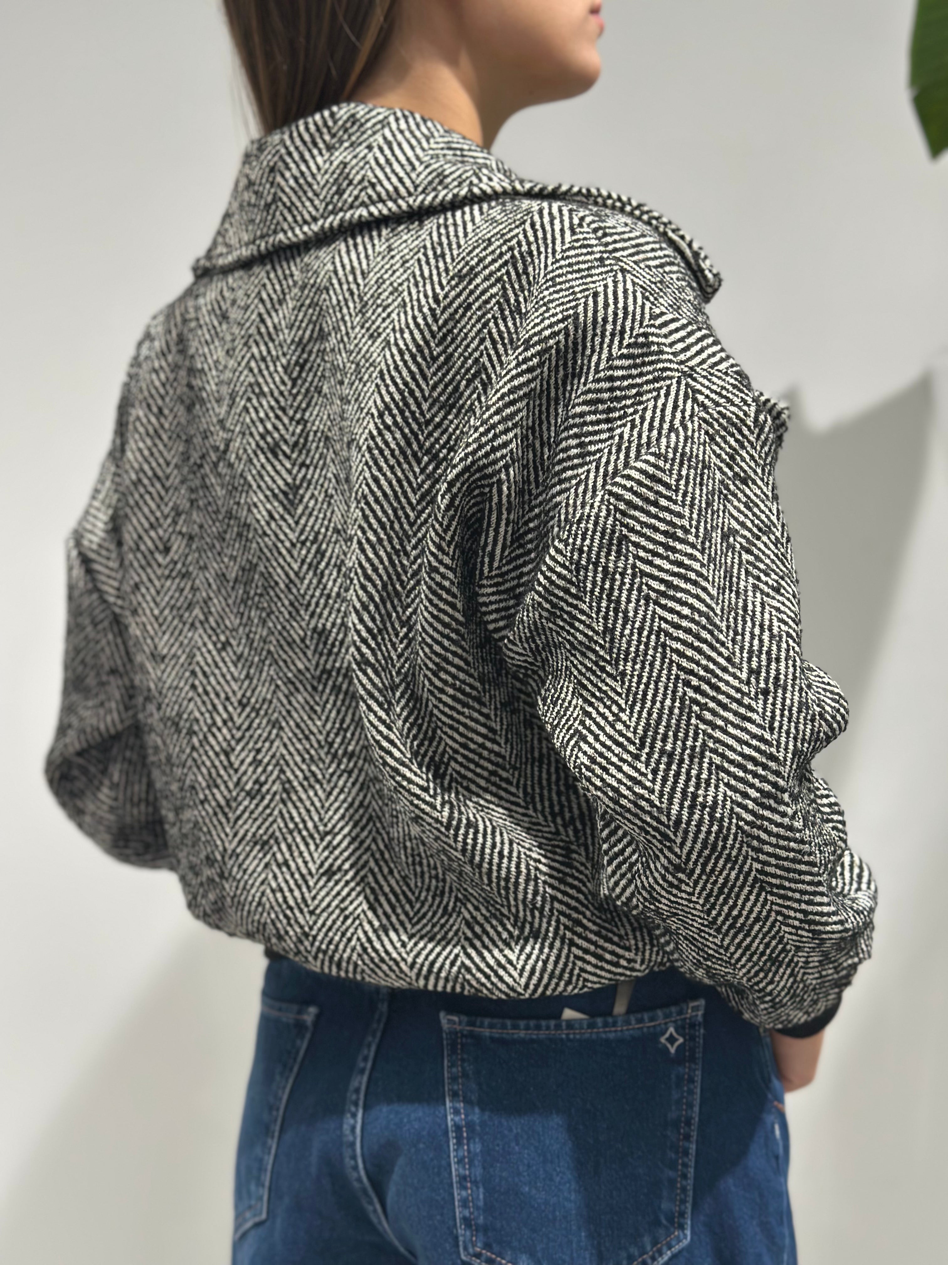 Cappotto Corto Lokita Spigato (12302893121876)