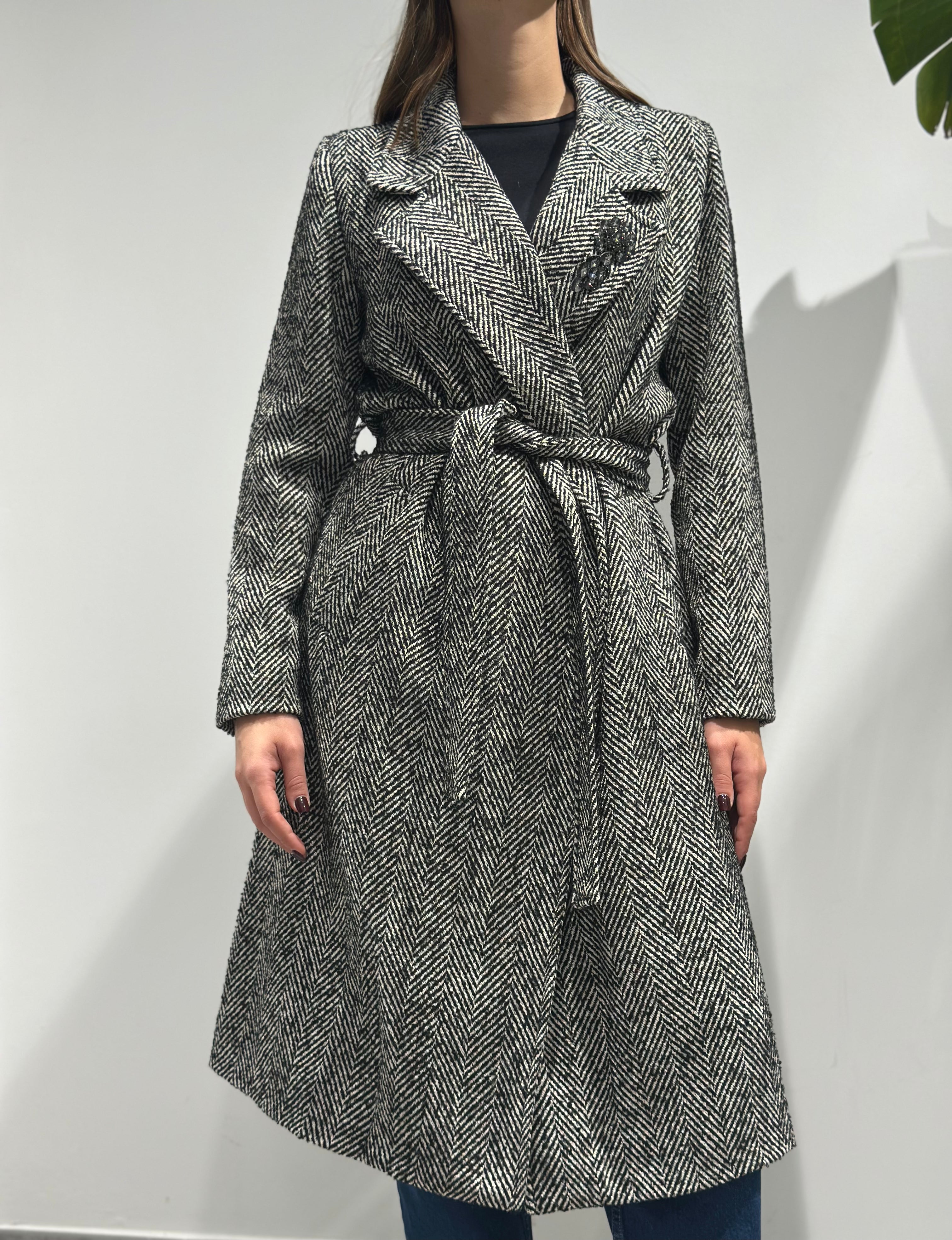 Cappotto Lokita Spigato