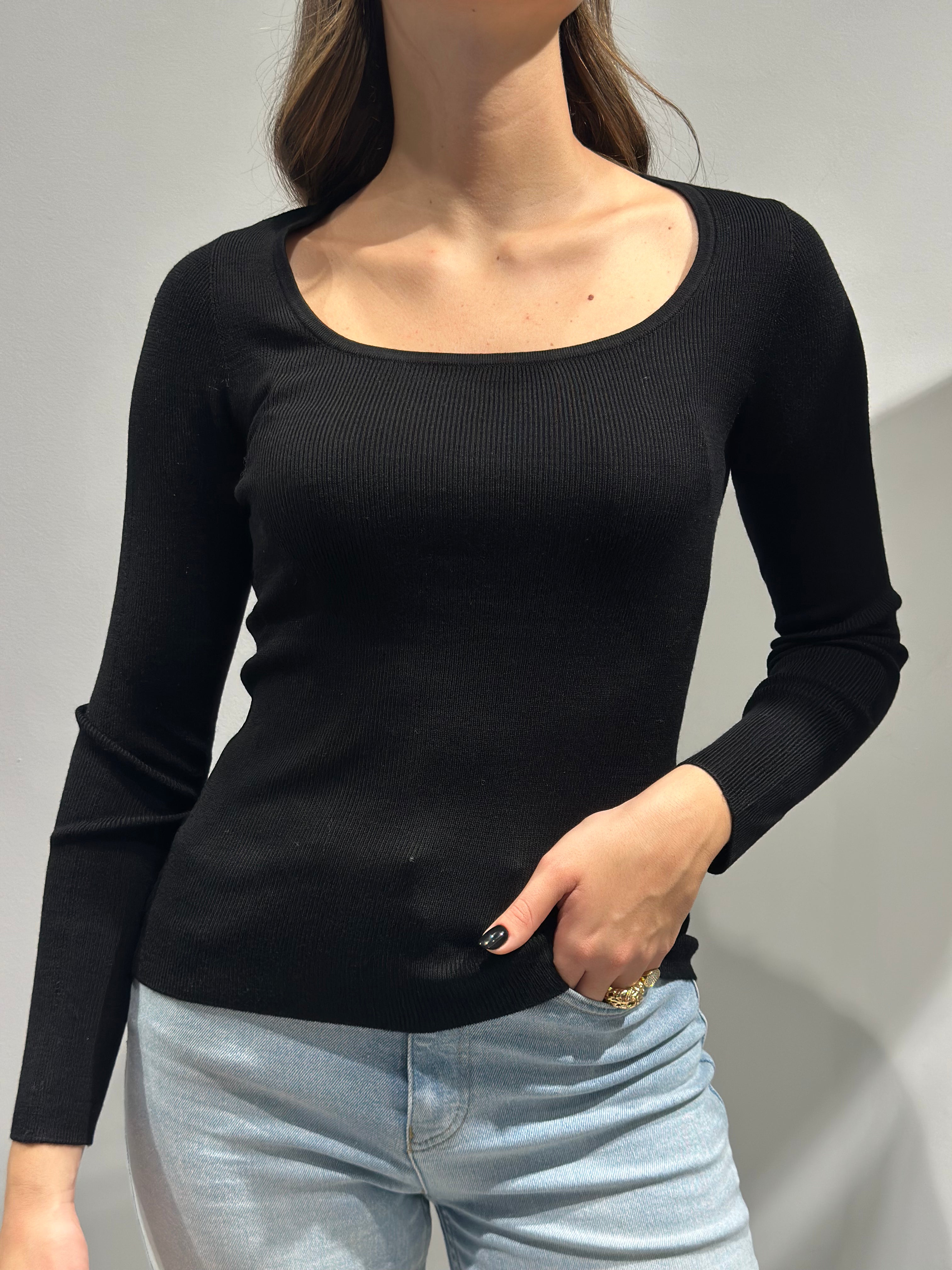 Maglia HaveOne Scollo Nera 103 (12321965670740)