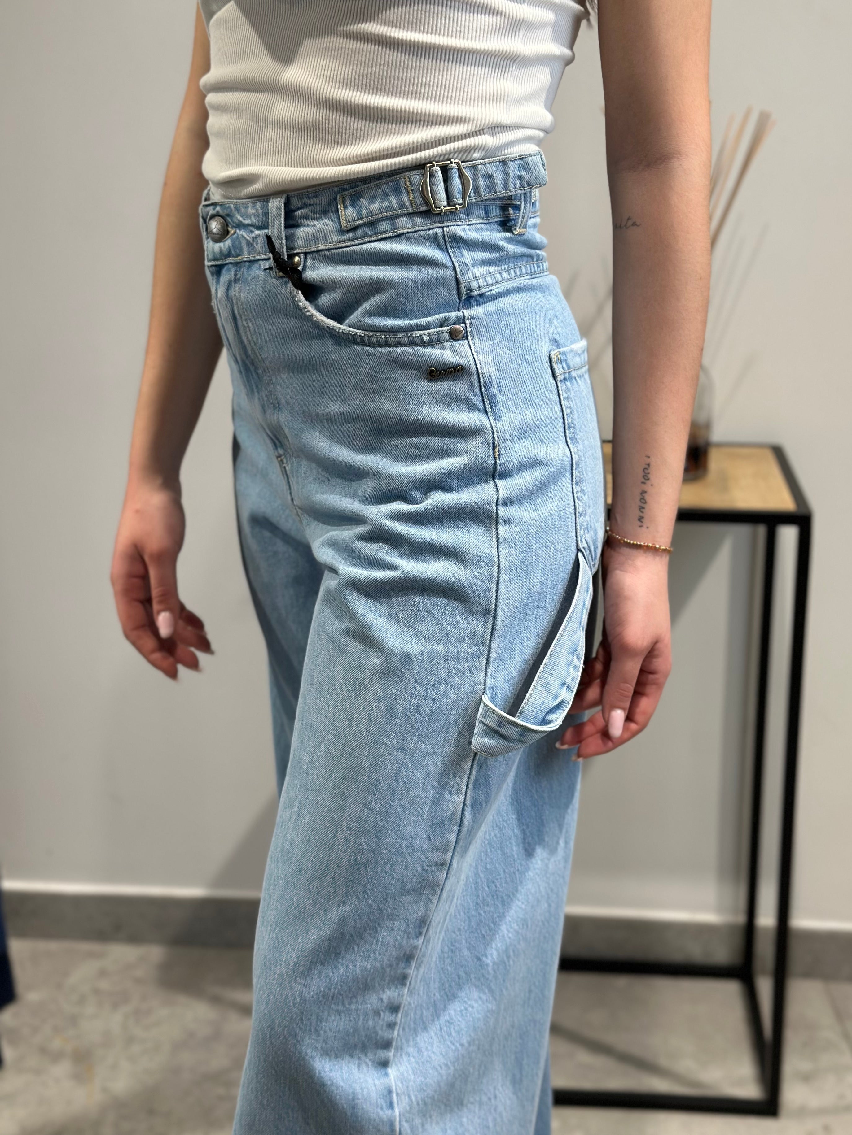 Jeans Berna Fibbie Bleach (11885066813780)