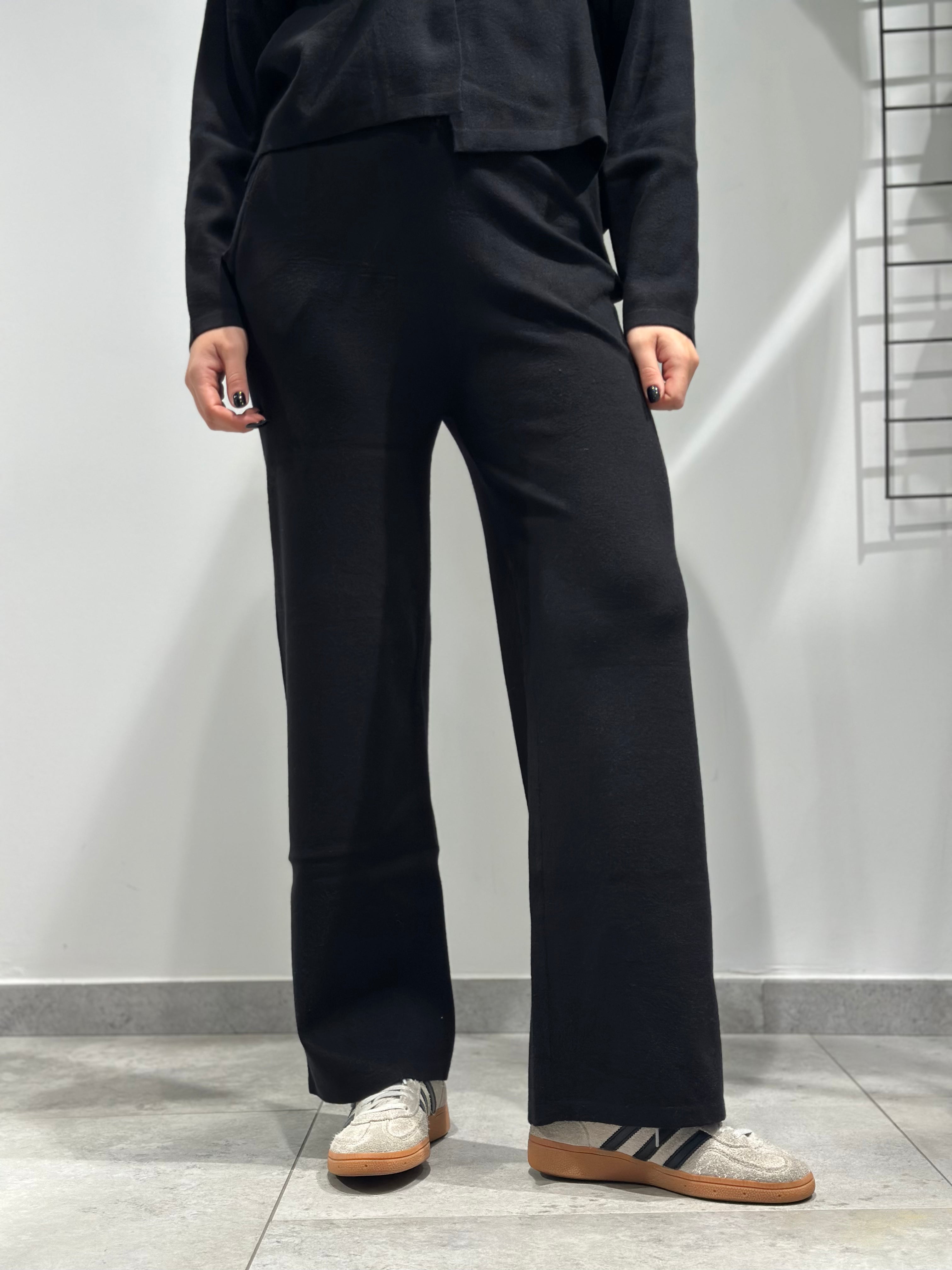 Coordinato Over-d Maglia Nero