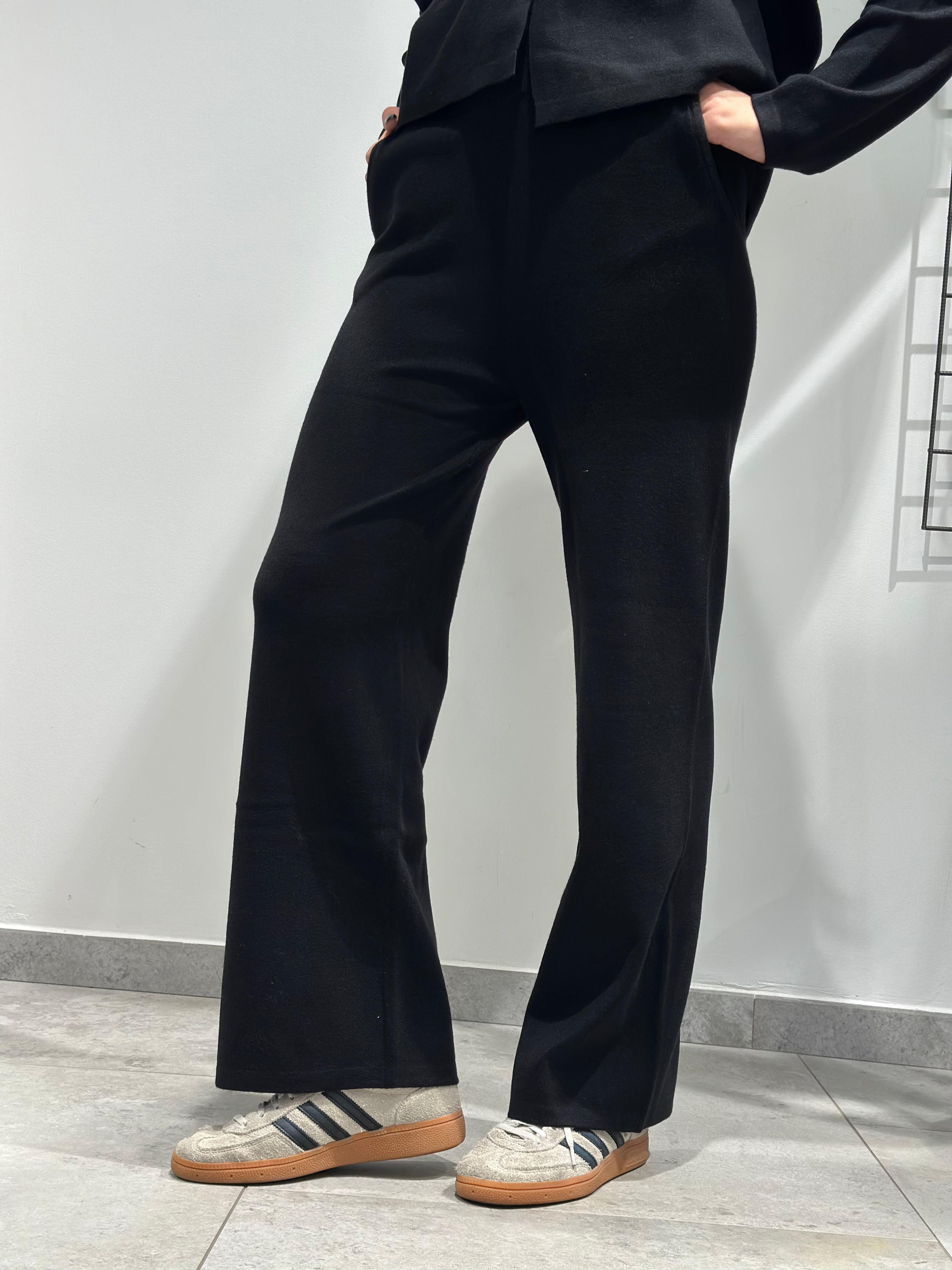 Coordinato Over-d Maglia Nero