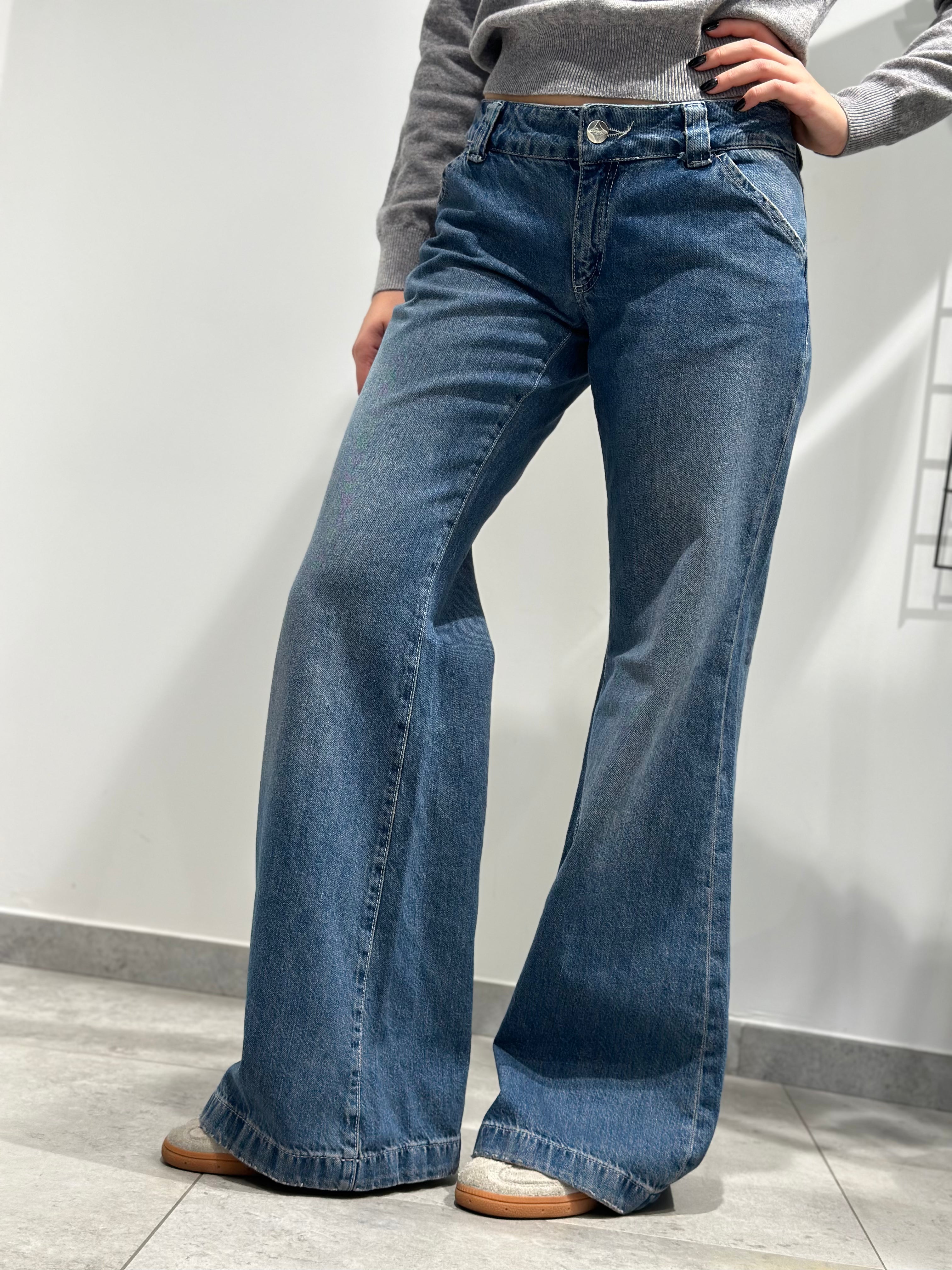 Jeans Pont Flare Leg