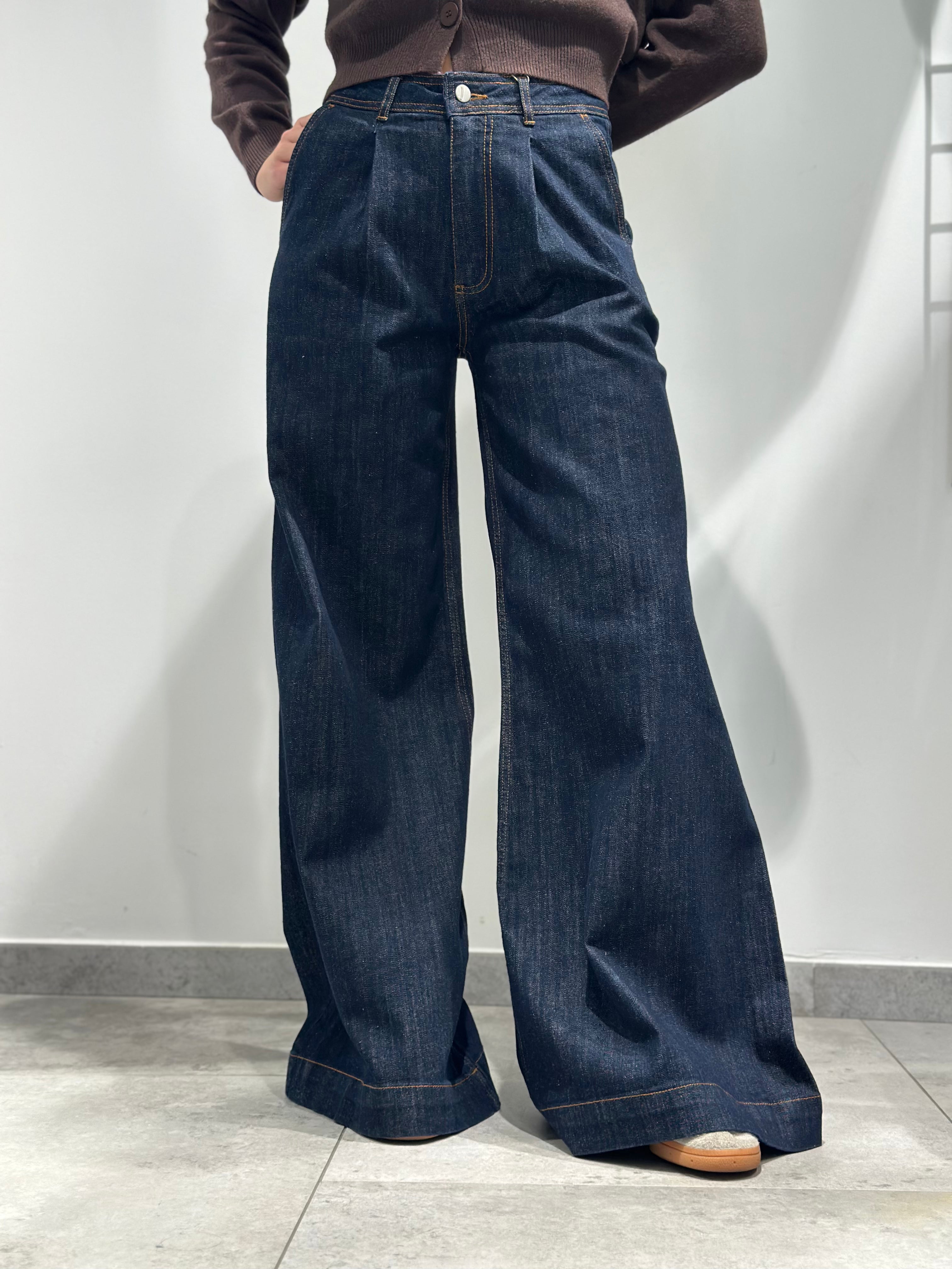 Jeans Over-d Palazzo Pences