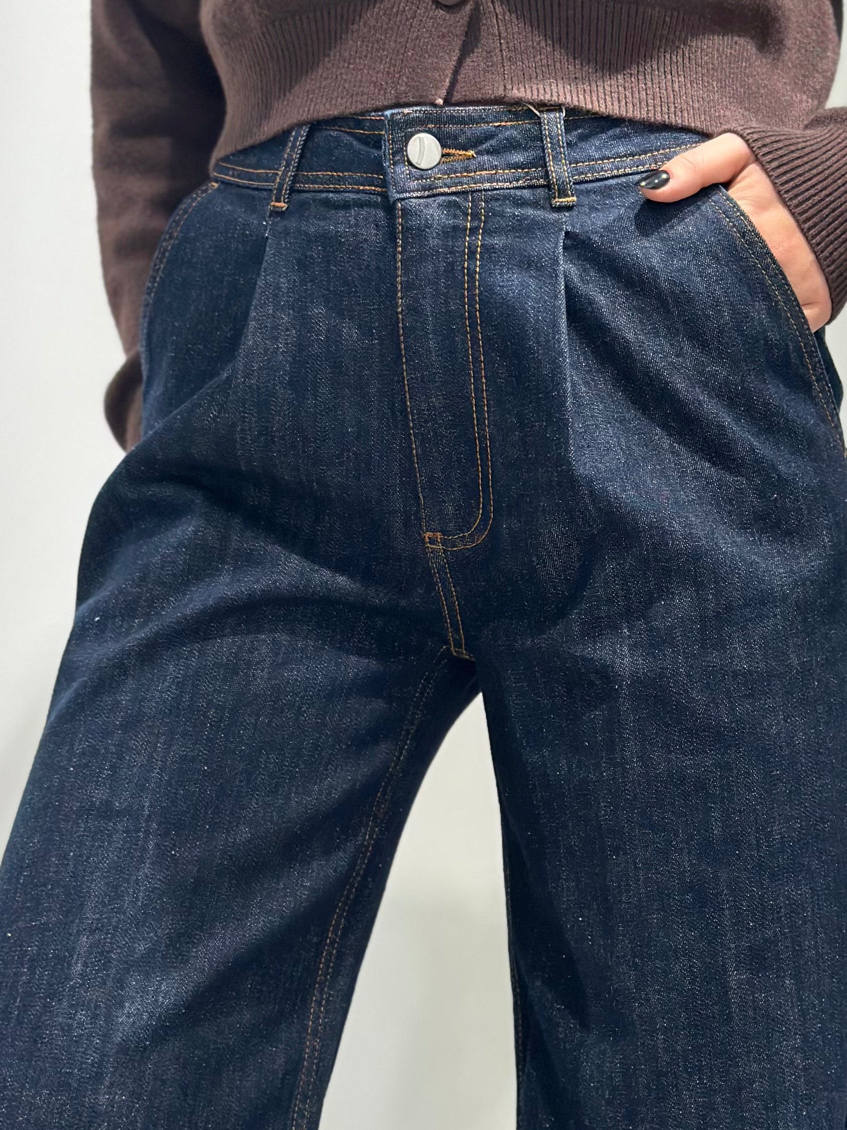 Jeans Over-d Palazzo Pences